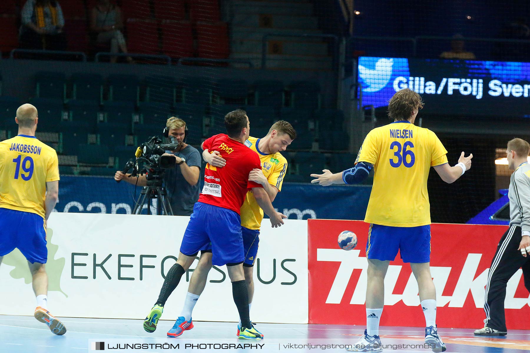 VM-kval Sverige-Rumänien 27-21,herr,Scandinavium,Göteborg,Sverige,Handboll,,2014,148428