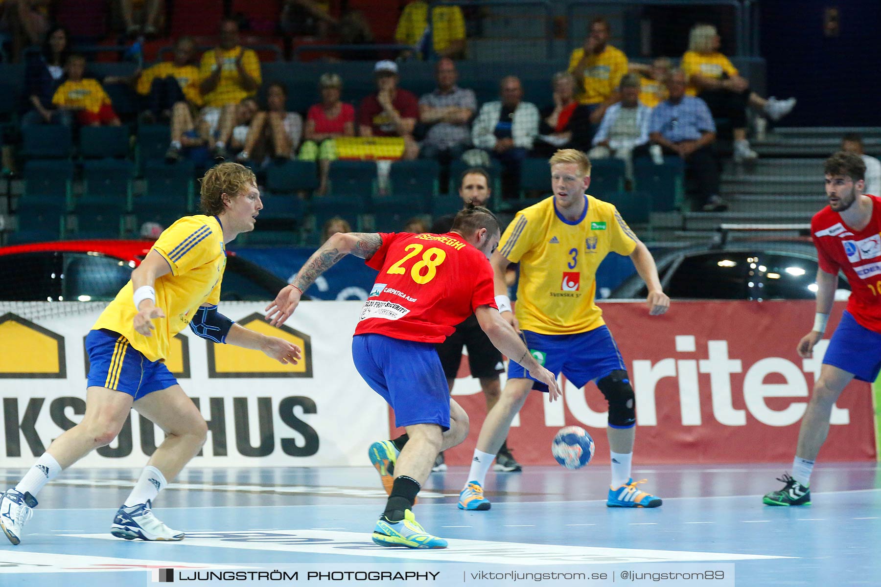 VM-kval Sverige-Rumänien 27-21,herr,Scandinavium,Göteborg,Sverige,Handboll,,2014,148439