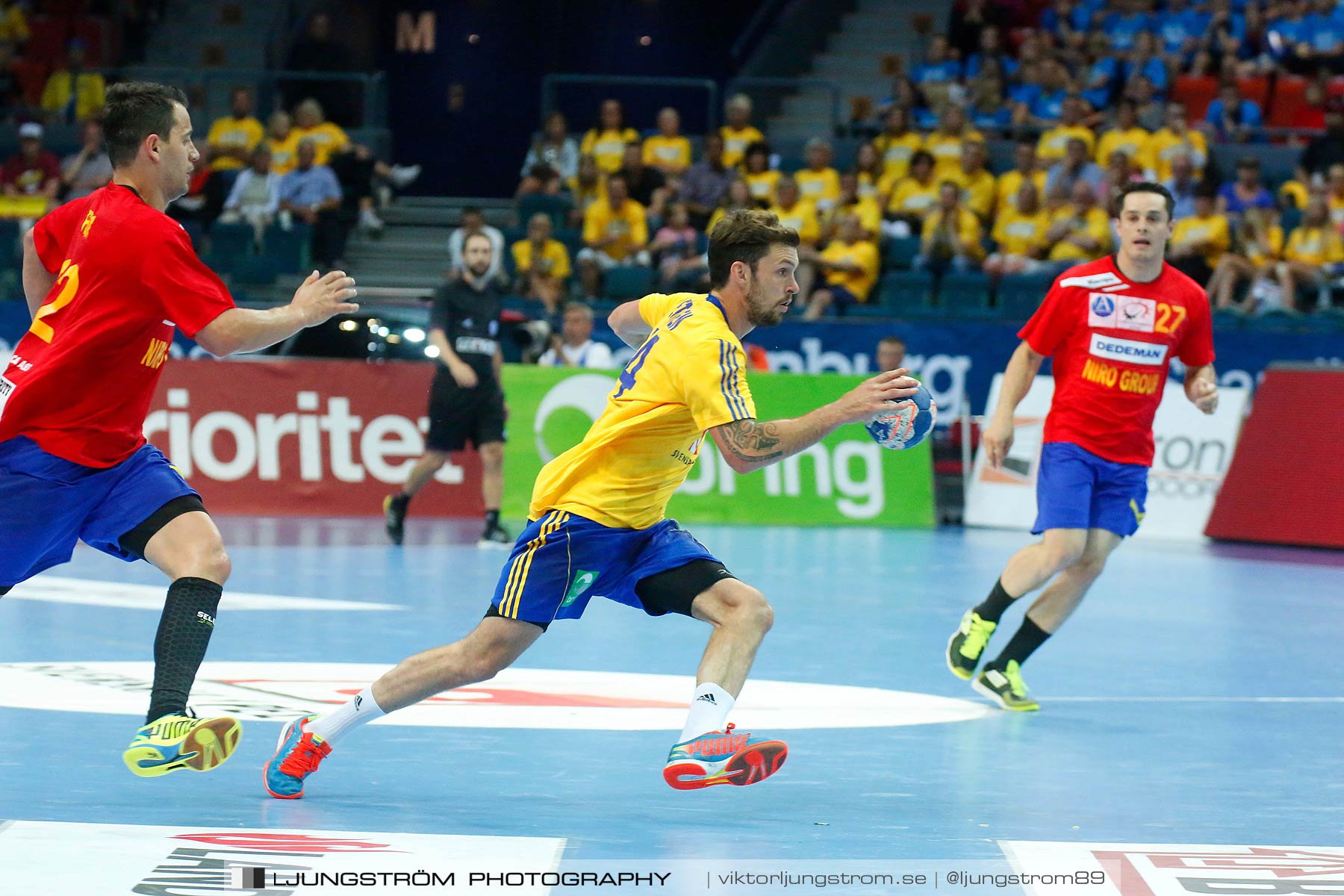 VM-kval Sverige-Rumänien 27-21,herr,Scandinavium,Göteborg,Sverige,Handboll,,2014,148456