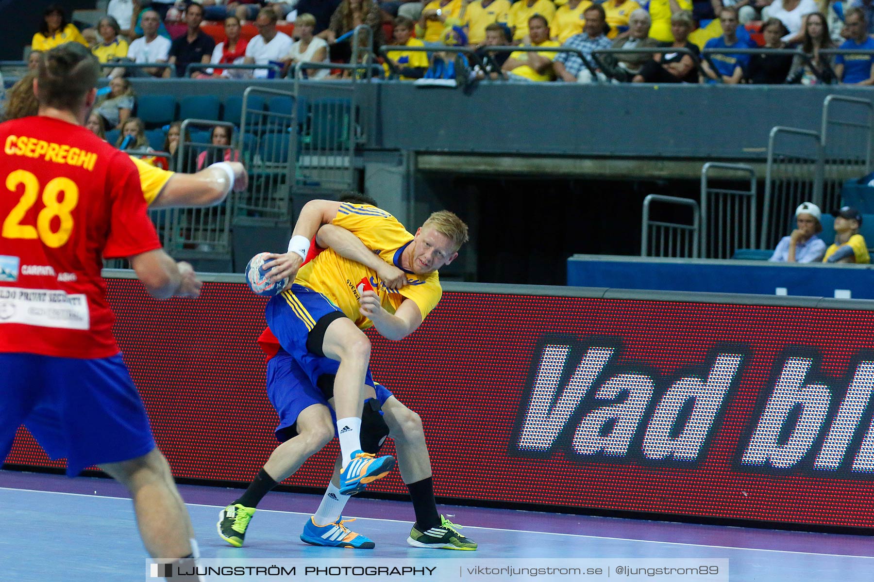 VM-kval Sverige-Rumänien 27-21,herr,Scandinavium,Göteborg,Sverige,Handboll,,2014,148463