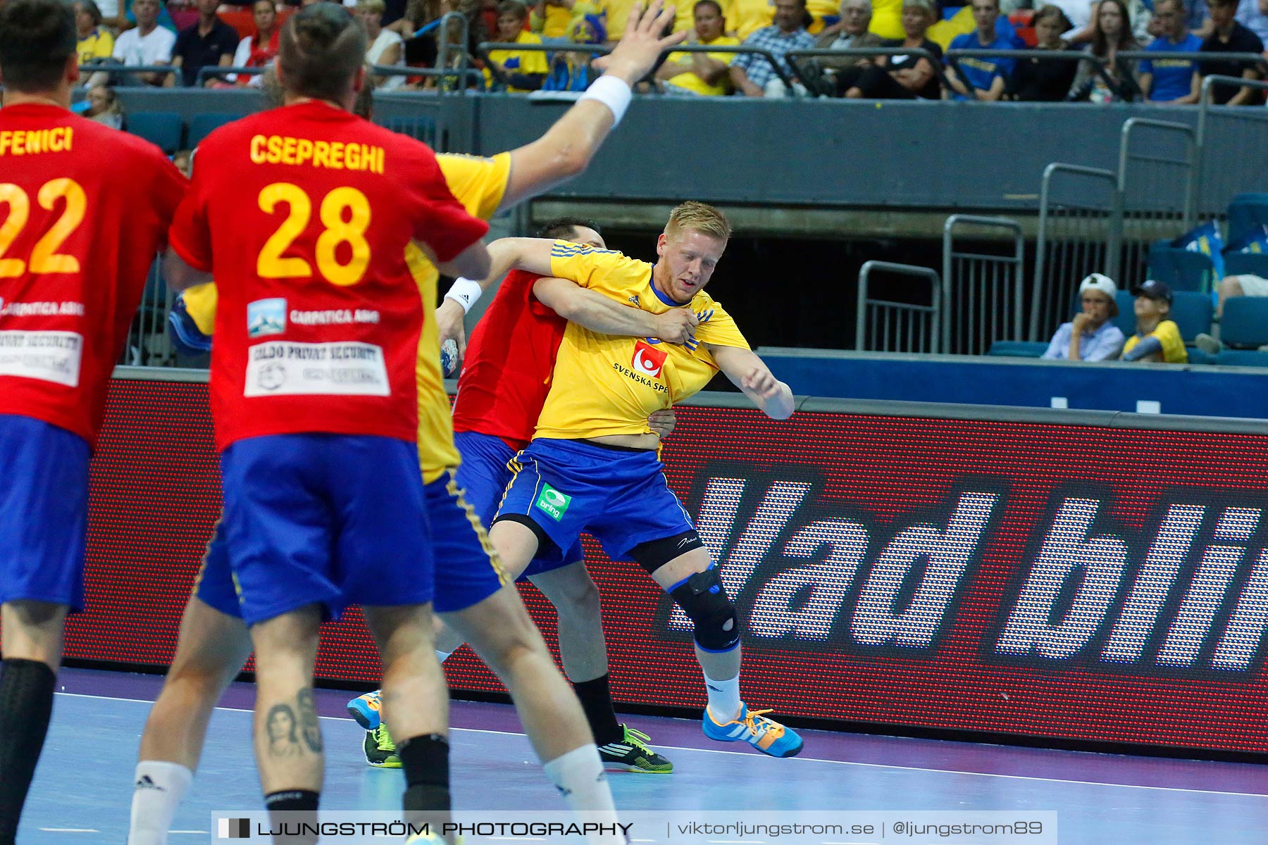 VM-kval Sverige-Rumänien 27-21,herr,Scandinavium,Göteborg,Sverige,Handboll,,2014,148466