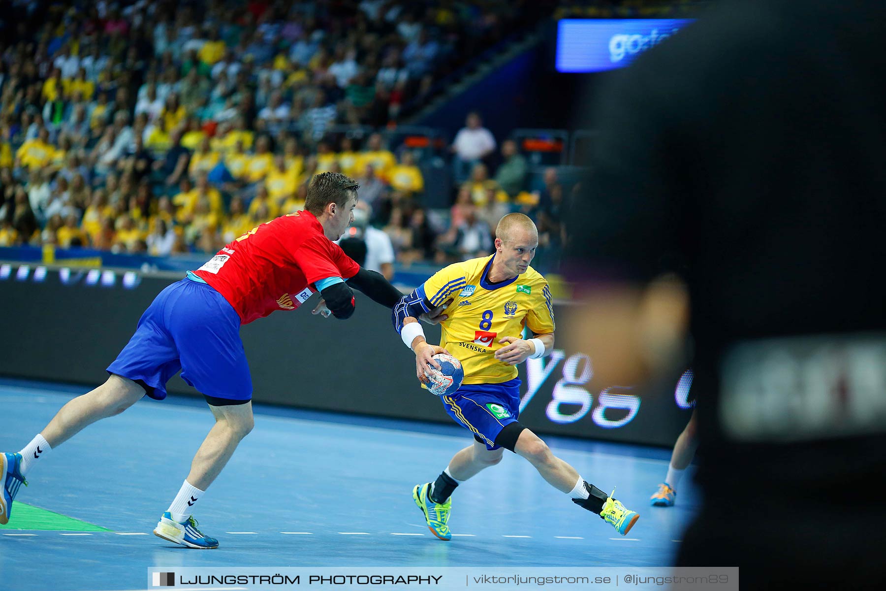 VM-kval Sverige-Rumänien 27-21,herr,Scandinavium,Göteborg,Sverige,Handboll,,2014,148510