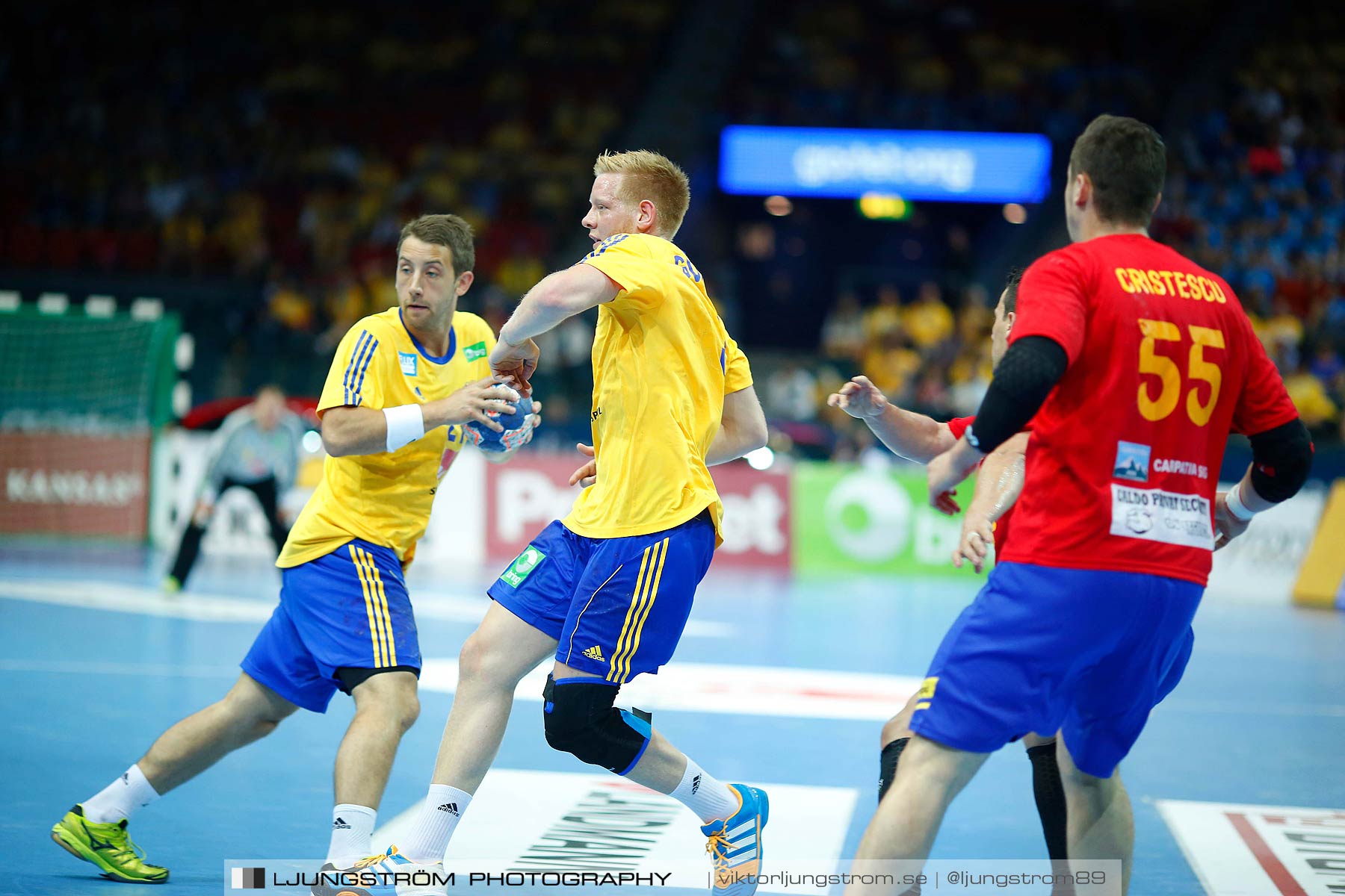 VM-kval Sverige-Rumänien 27-21,herr,Scandinavium,Göteborg,Sverige,Handboll,,2014,148526