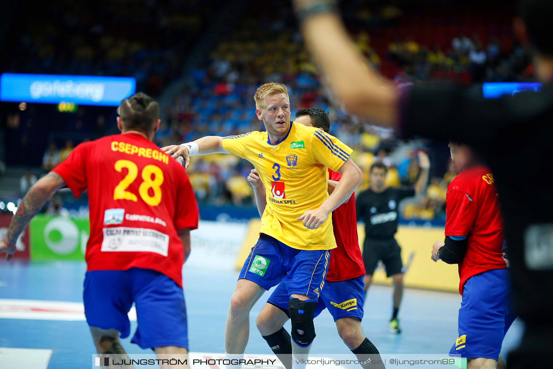 VM-kval Sverige-Rumänien 27-21,herr,Scandinavium,Göteborg,Sverige,Handboll,,2014,148529