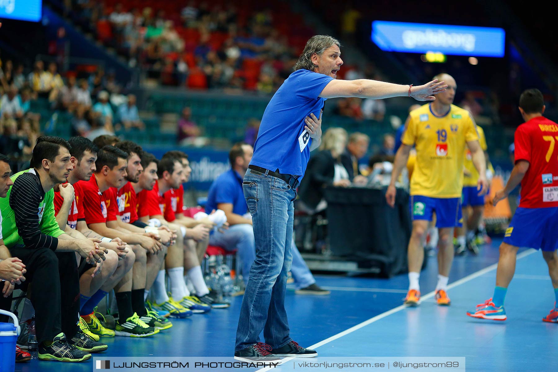 VM-kval Sverige-Rumänien 27-21,herr,Scandinavium,Göteborg,Sverige,Handboll,,2014,148531