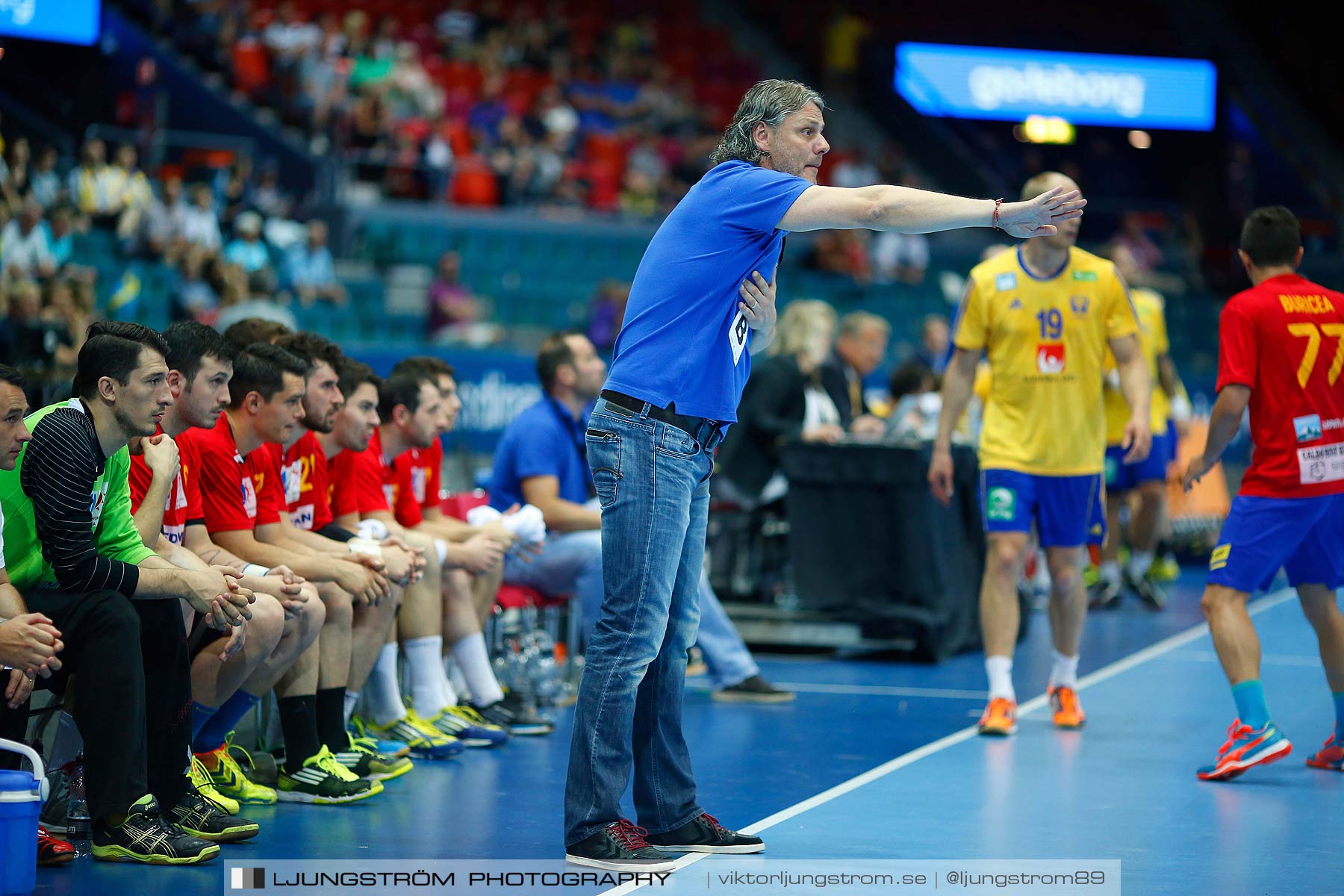 VM-kval Sverige-Rumänien 27-21,herr,Scandinavium,Göteborg,Sverige,Handboll,,2014,148532