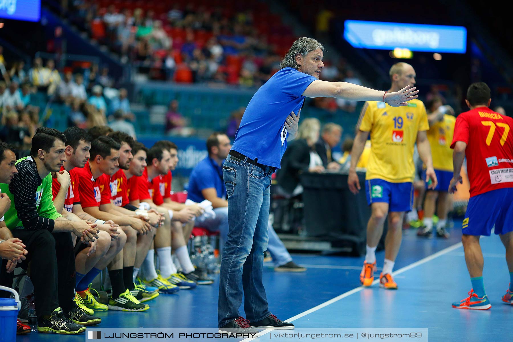 VM-kval Sverige-Rumänien 27-21,herr,Scandinavium,Göteborg,Sverige,Handboll,,2014,148534