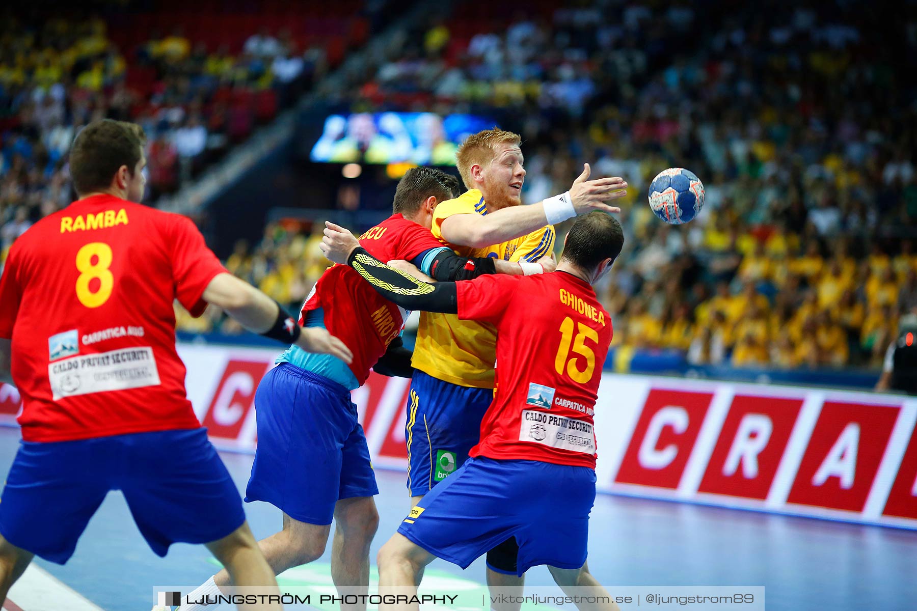 VM-kval Sverige-Rumänien 27-21,herr,Scandinavium,Göteborg,Sverige,Handboll,,2014,148560