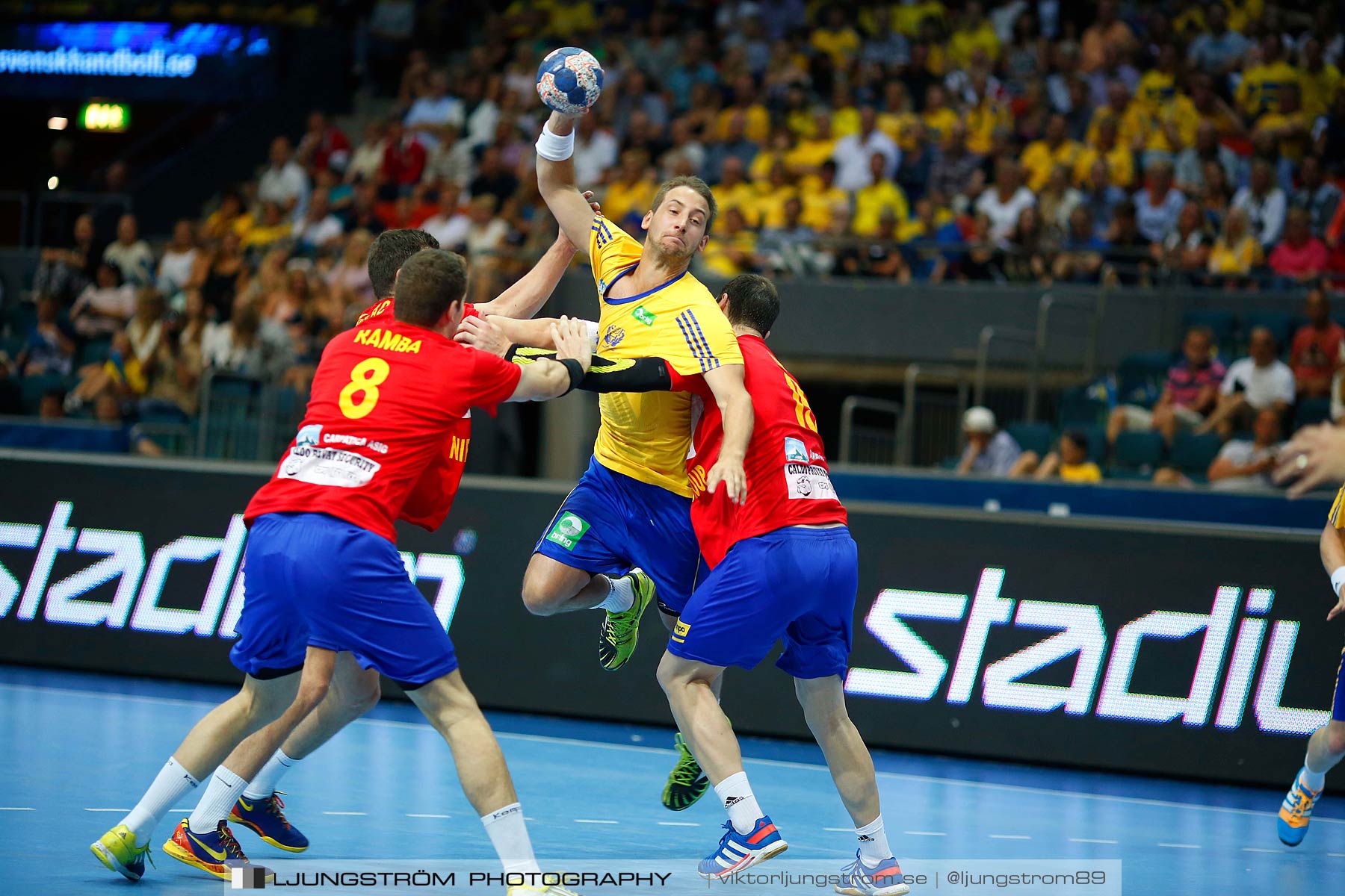 VM-kval Sverige-Rumänien 27-21,herr,Scandinavium,Göteborg,Sverige,Handboll,,2014,148584