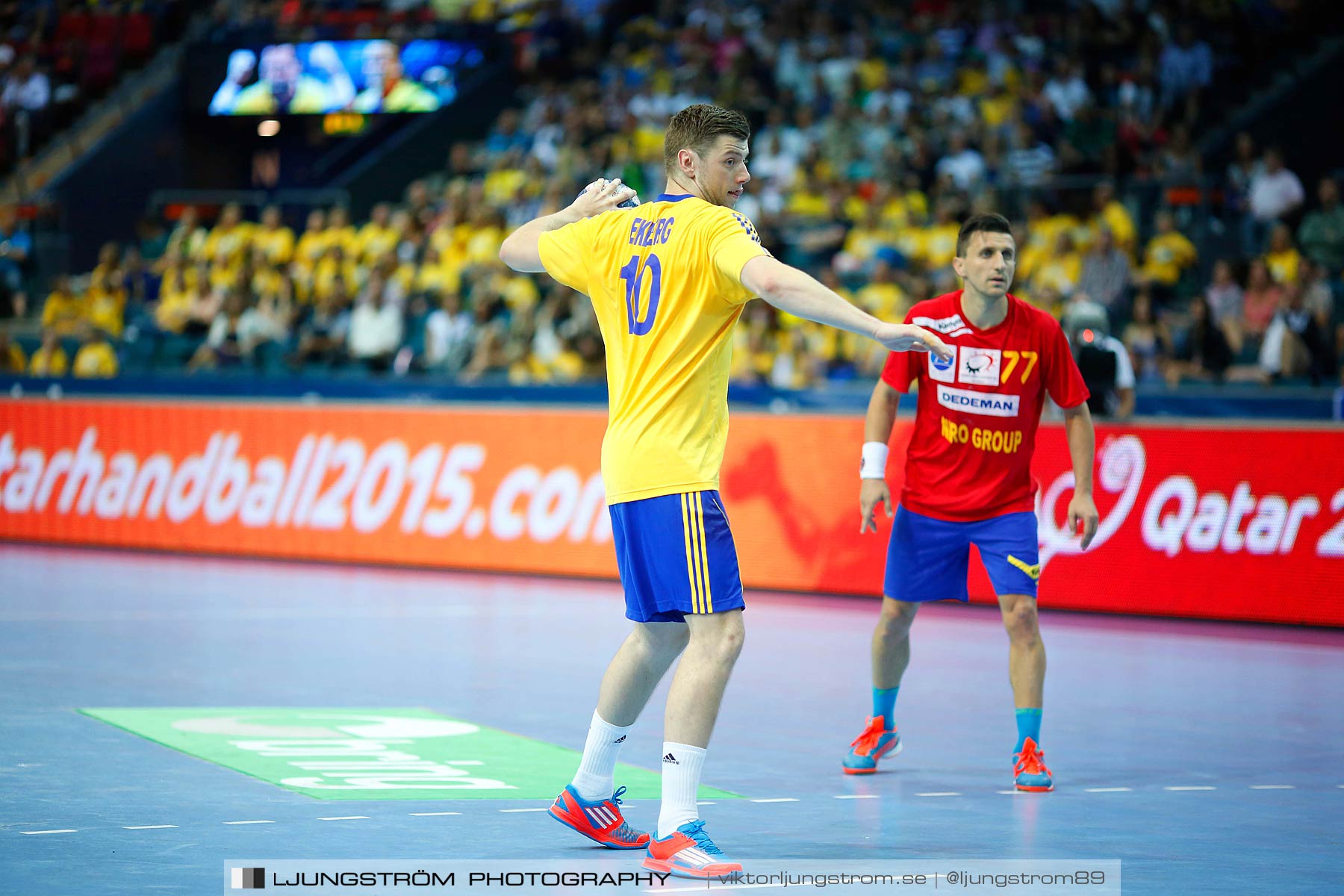 VM-kval Sverige-Rumänien 27-21,herr,Scandinavium,Göteborg,Sverige,Handboll,,2014,148588