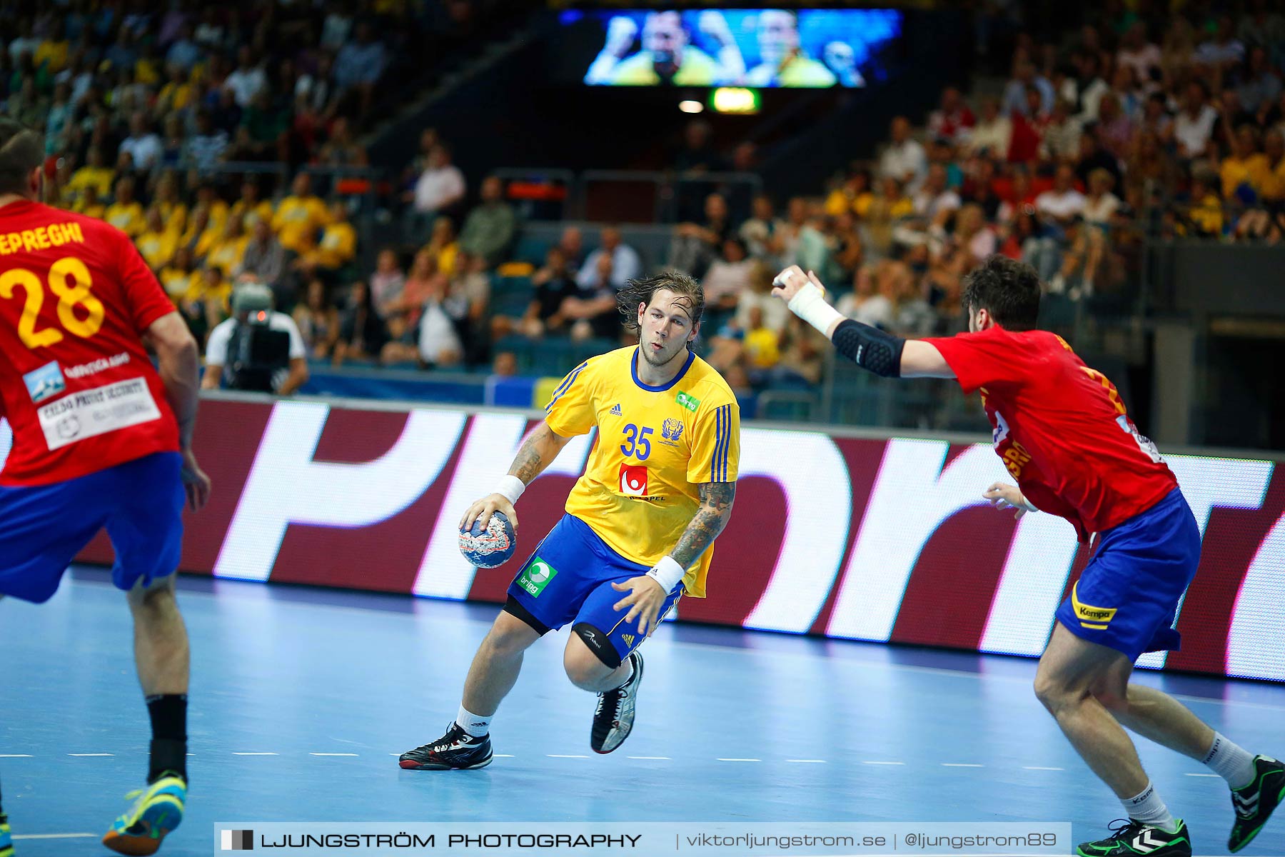 VM-kval Sverige-Rumänien 27-21,herr,Scandinavium,Göteborg,Sverige,Handboll,,2014,148600