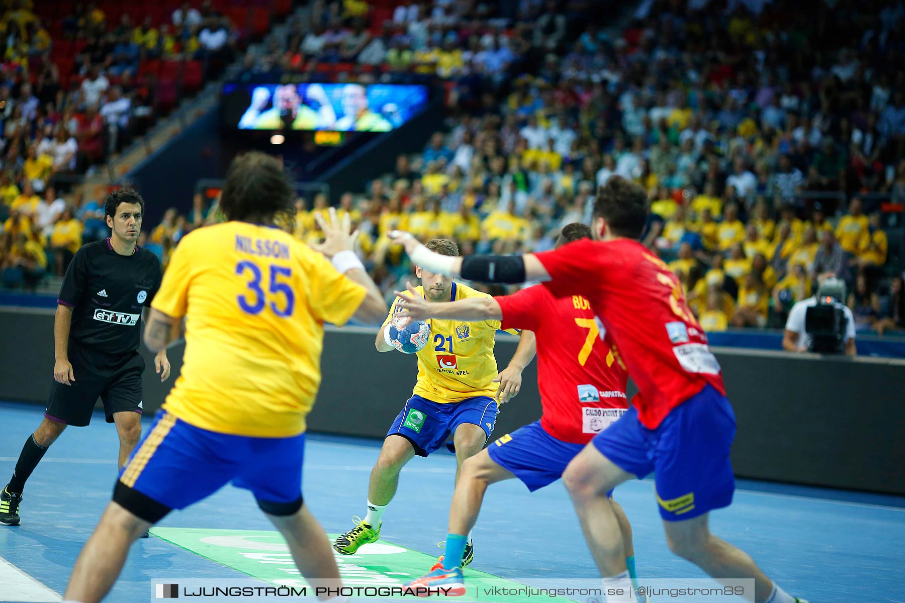 VM-kval Sverige-Rumänien 27-21,herr,Scandinavium,Göteborg,Sverige,Handboll,,2014,148601