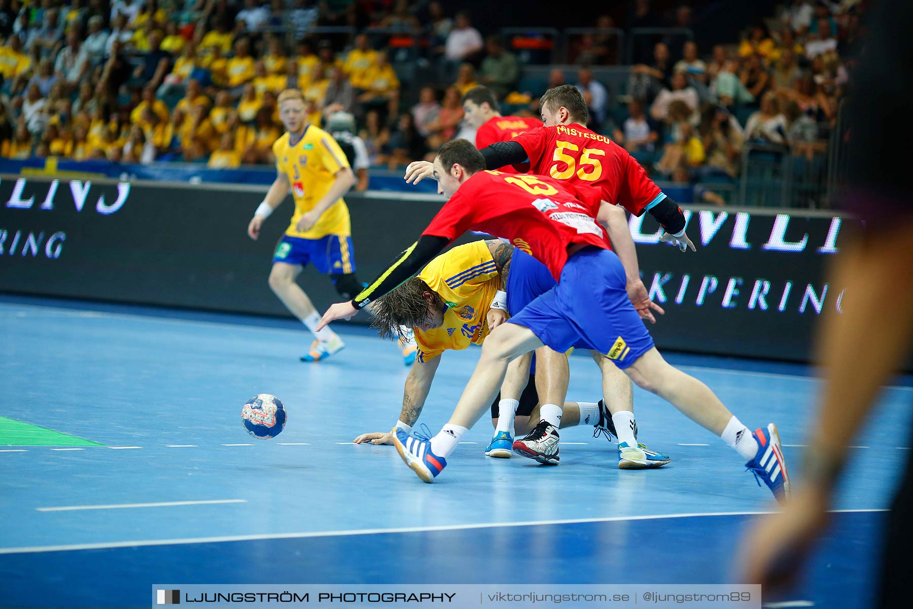 VM-kval Sverige-Rumänien 27-21,herr,Scandinavium,Göteborg,Sverige,Handboll,,2014,148604