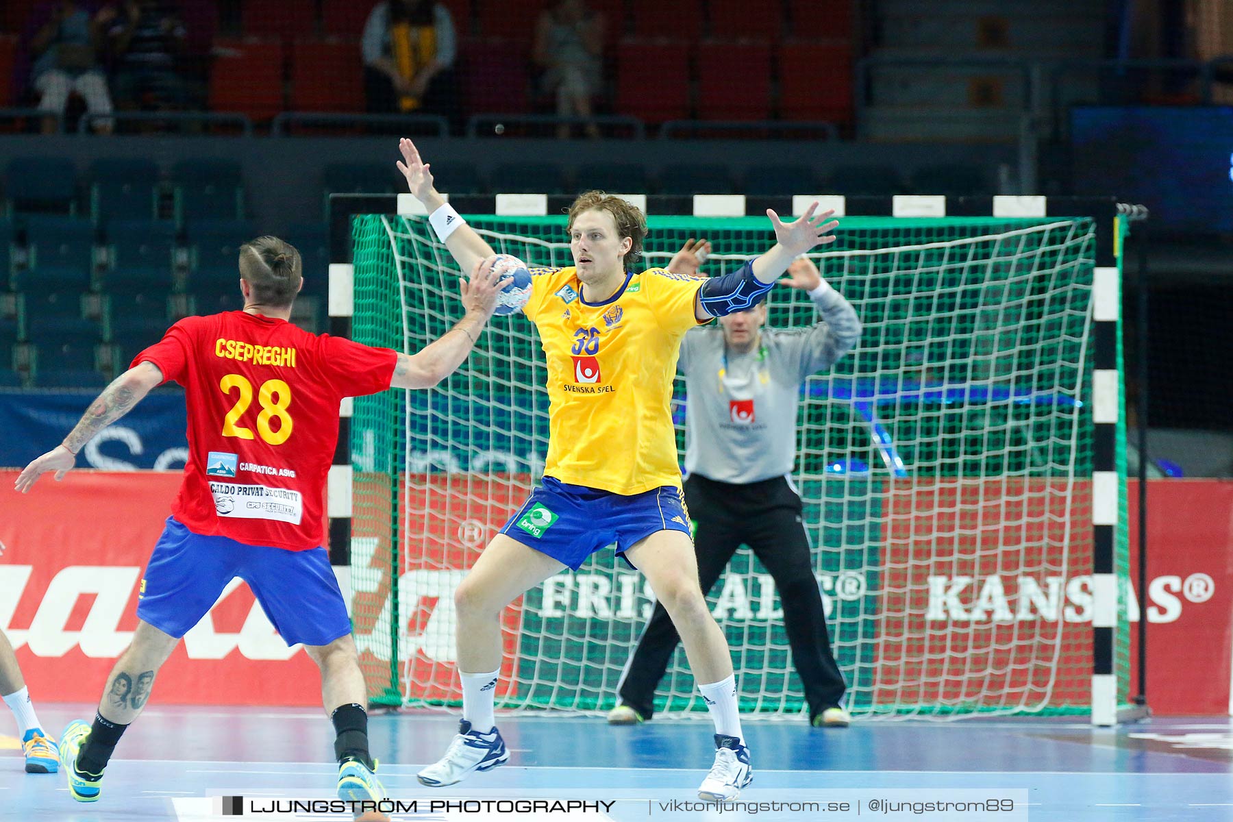 VM-kval Sverige-Rumänien 27-21,herr,Scandinavium,Göteborg,Sverige,Handboll,,2014,148631
