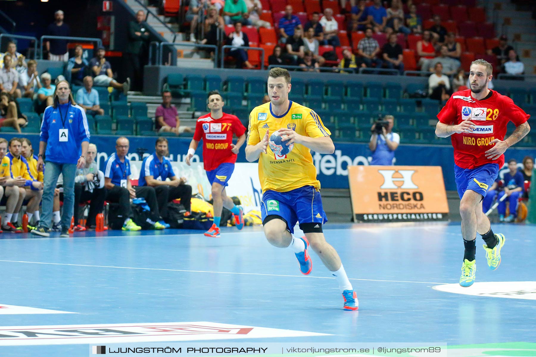 VM-kval Sverige-Rumänien 27-21,herr,Scandinavium,Göteborg,Sverige,Handboll,,2014,148637