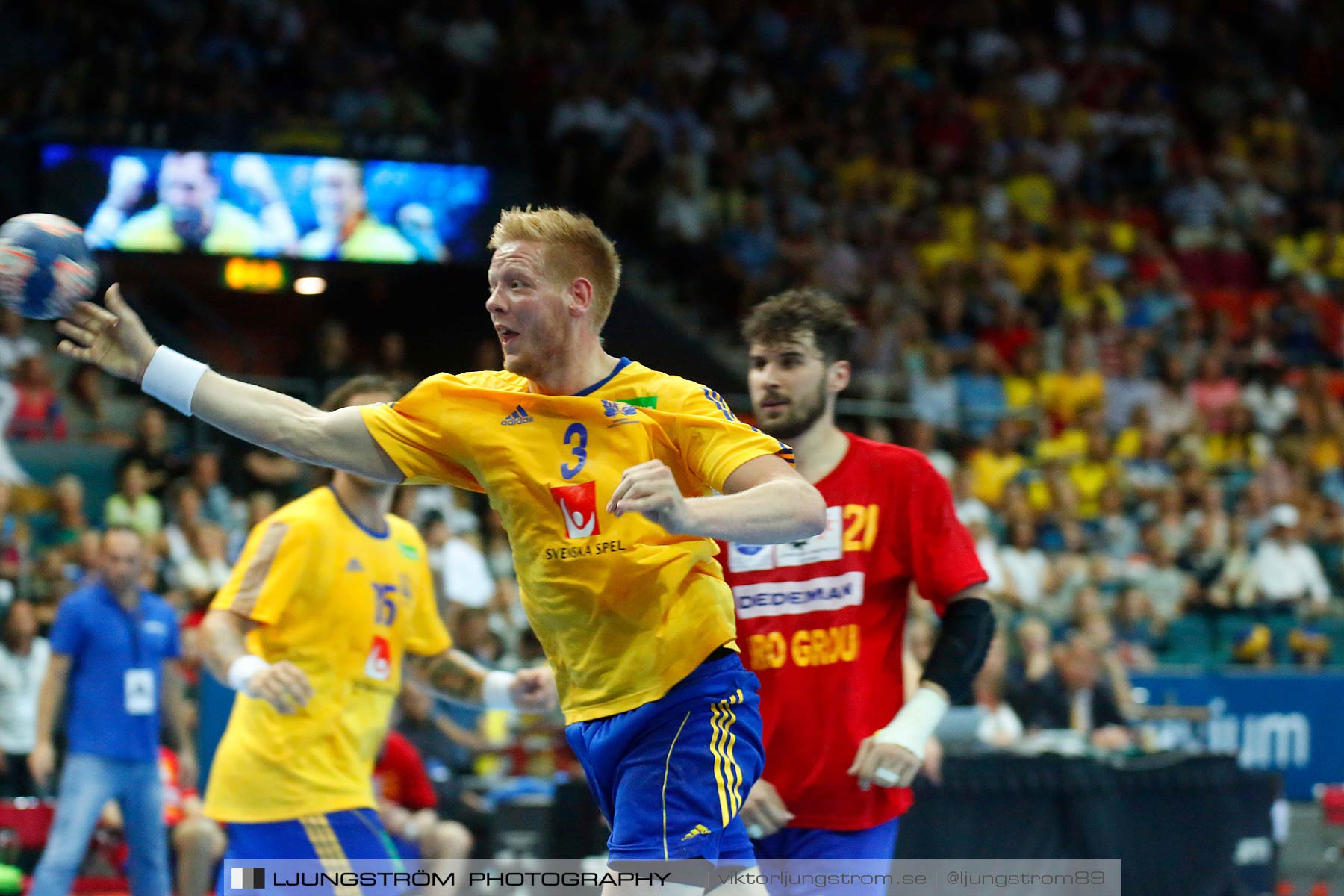 VM-kval Sverige-Rumänien 27-21,herr,Scandinavium,Göteborg,Sverige,Handboll,,2014,148666