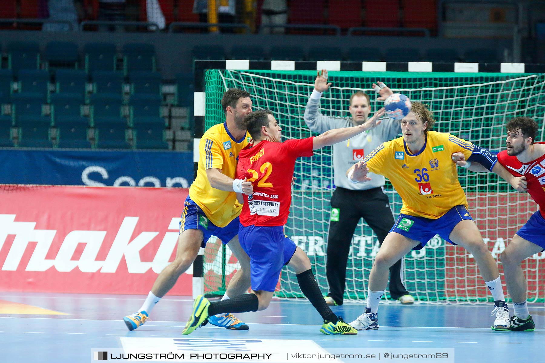 VM-kval Sverige-Rumänien 27-21,herr,Scandinavium,Göteborg,Sverige,Handboll,,2014,148698