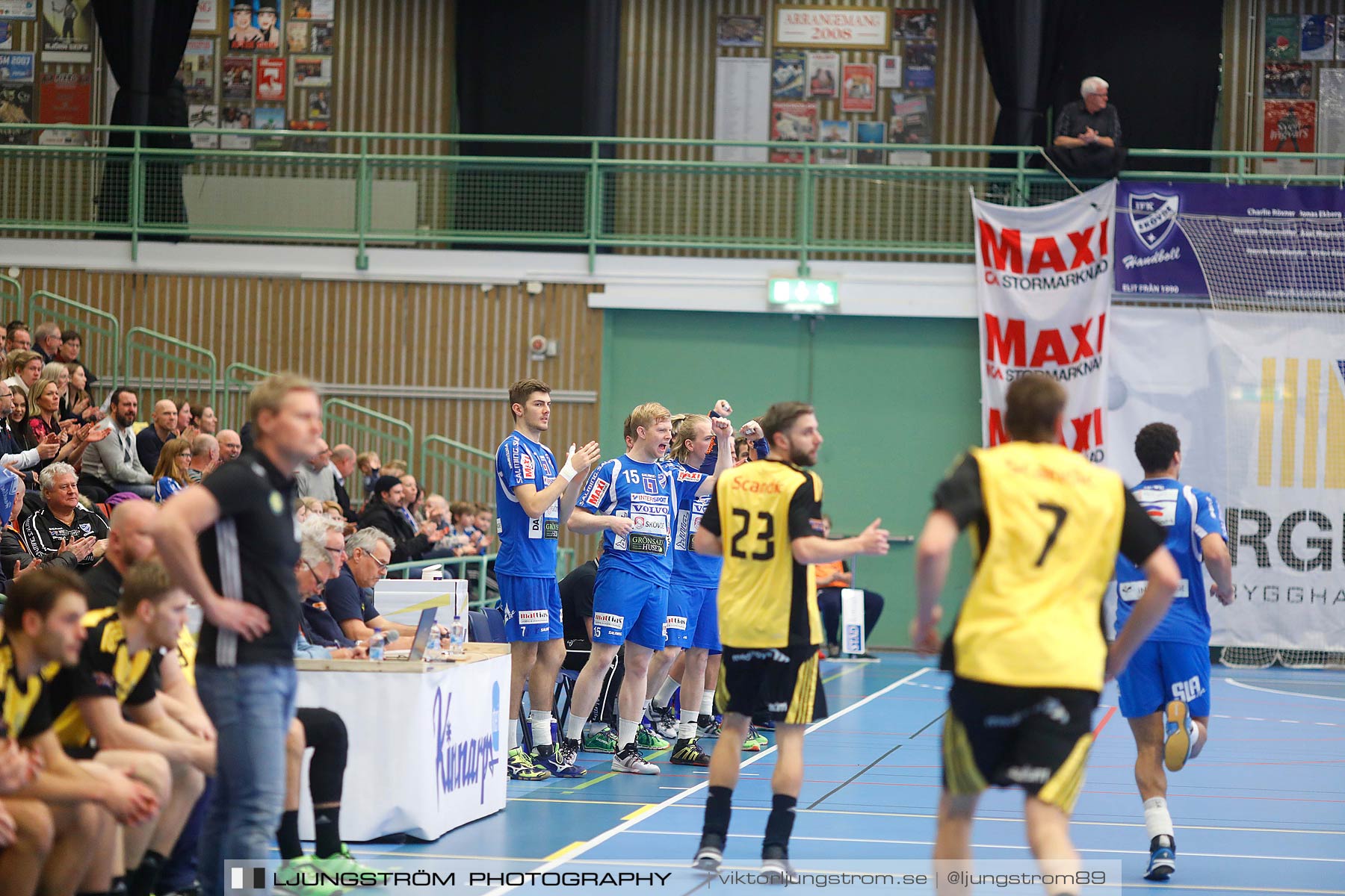 IFK Skövde HK-IK Sävehof 36-26,herr,Arena Skövde,Skövde,Sverige,Handboll,,2016,149509