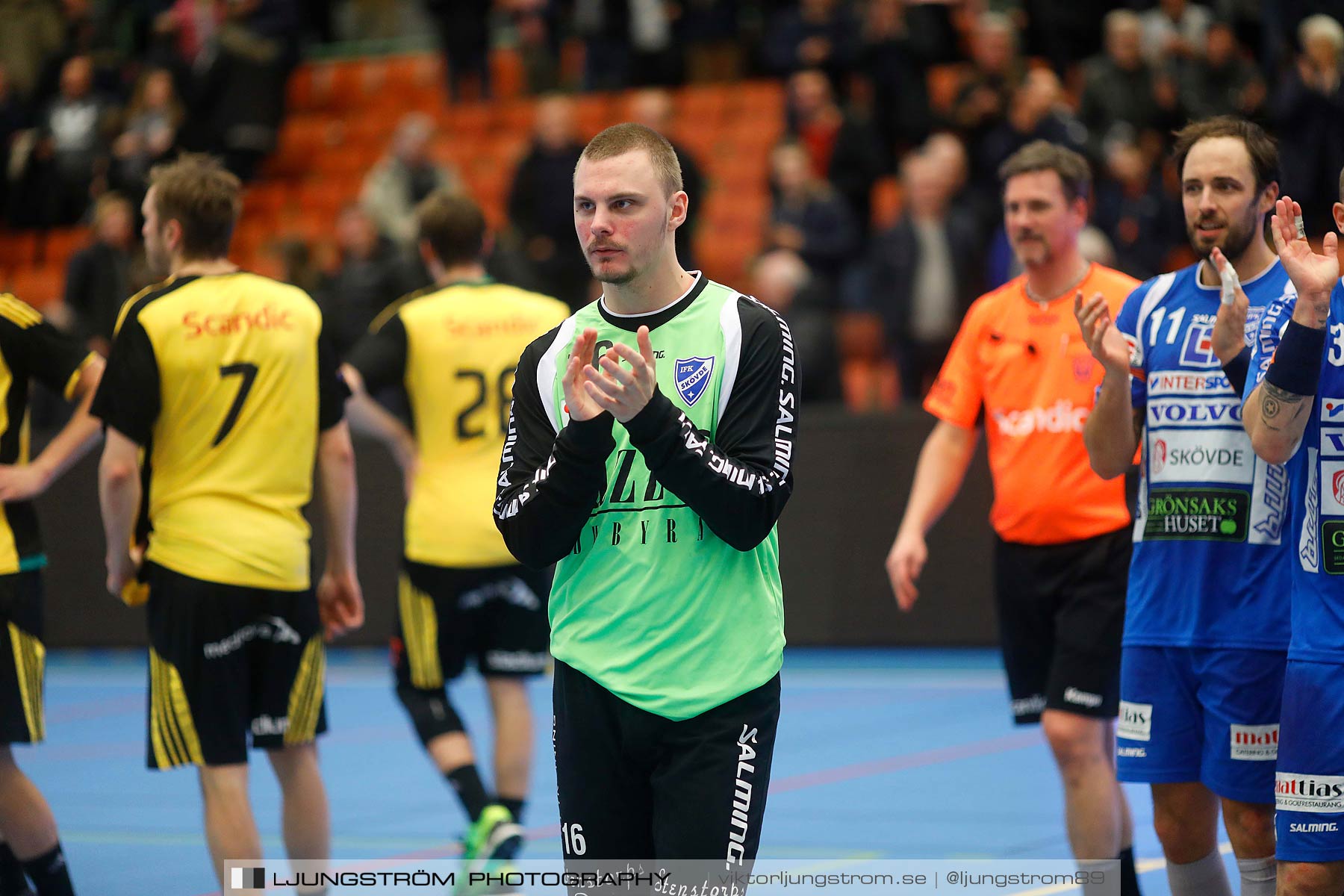 IFK Skövde HK-IK Sävehof 36-26,herr,Arena Skövde,Skövde,Sverige,Handboll,,2016,150401