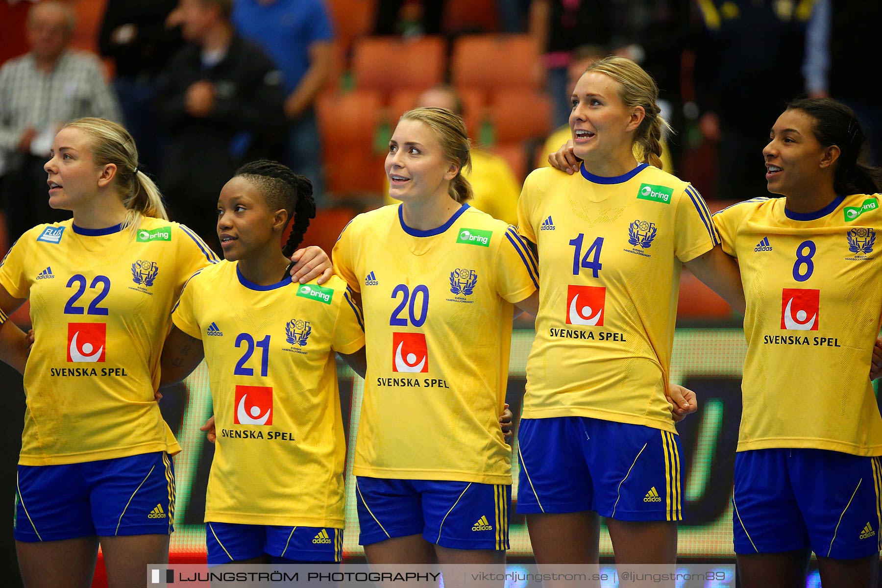 Landskamp Sverige-Island 32-24,dam,Arena Skövde,Skövde,Sverige,Handboll,,2014,150655