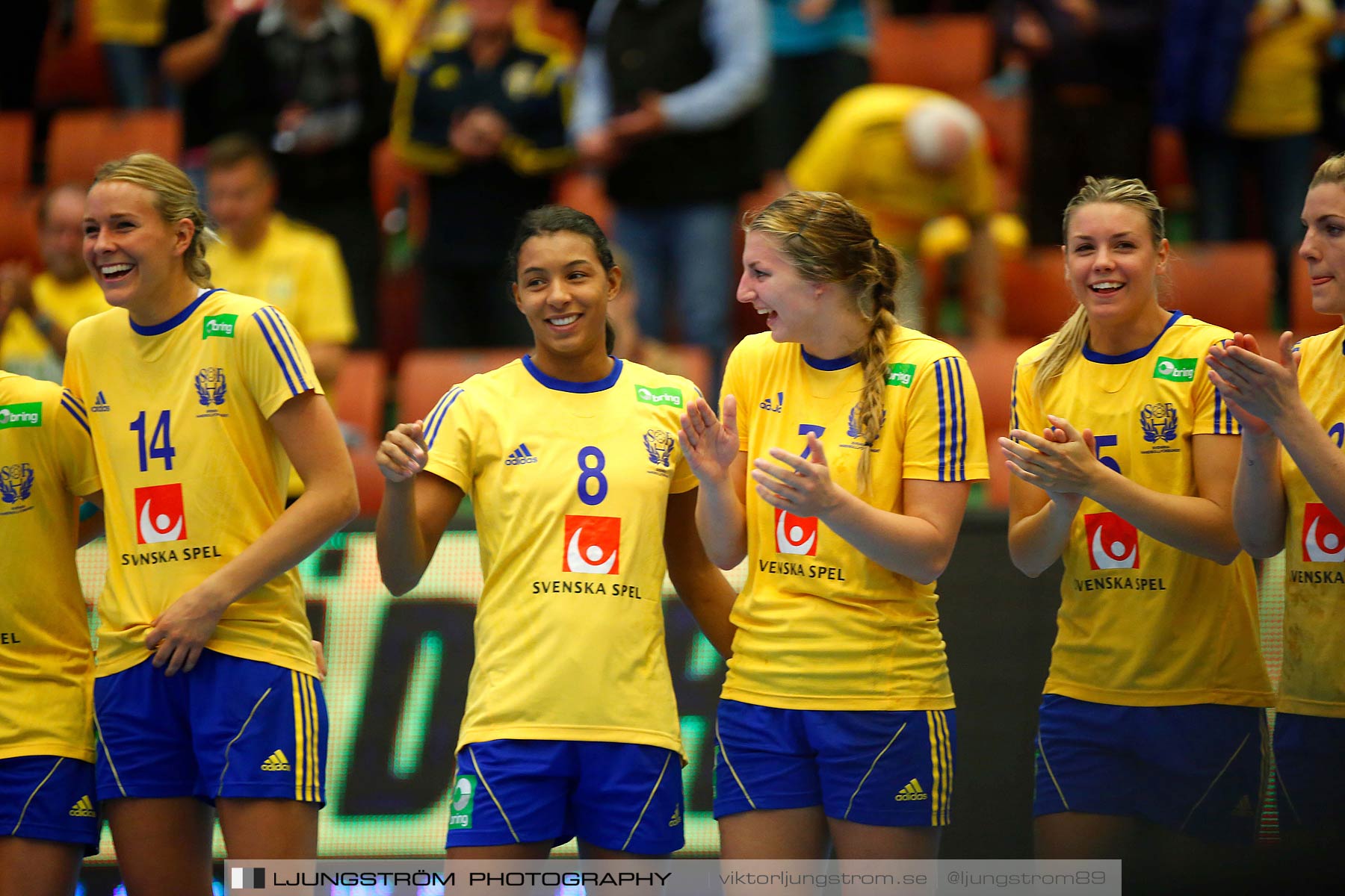 Landskamp Sverige-Island 32-24,dam,Arena Skövde,Skövde,Sverige,Handboll,,2014,150680