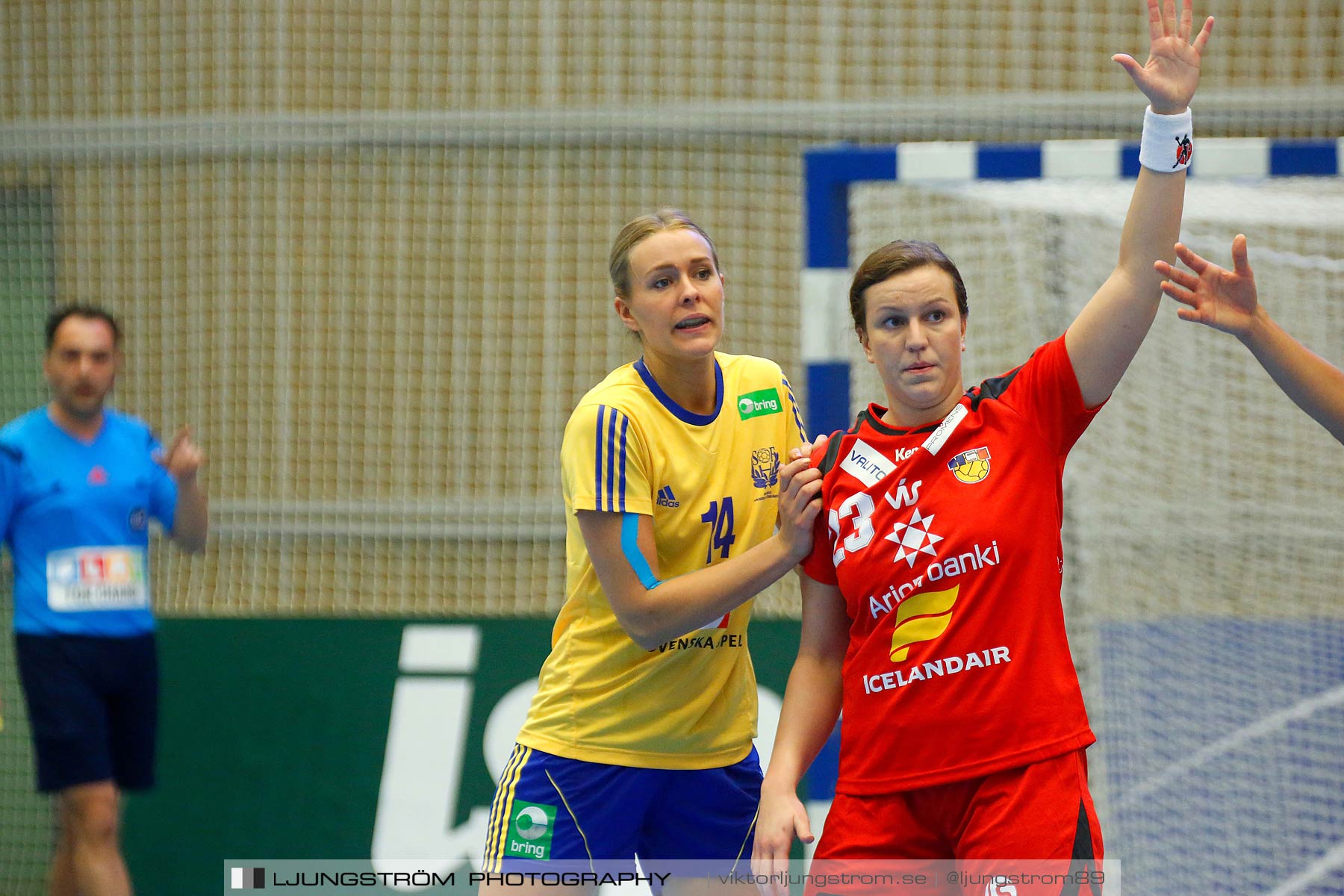 Landskamp Sverige-Island 32-24,dam,Arena Skövde,Skövde,Sverige,Handboll,,2014,151025