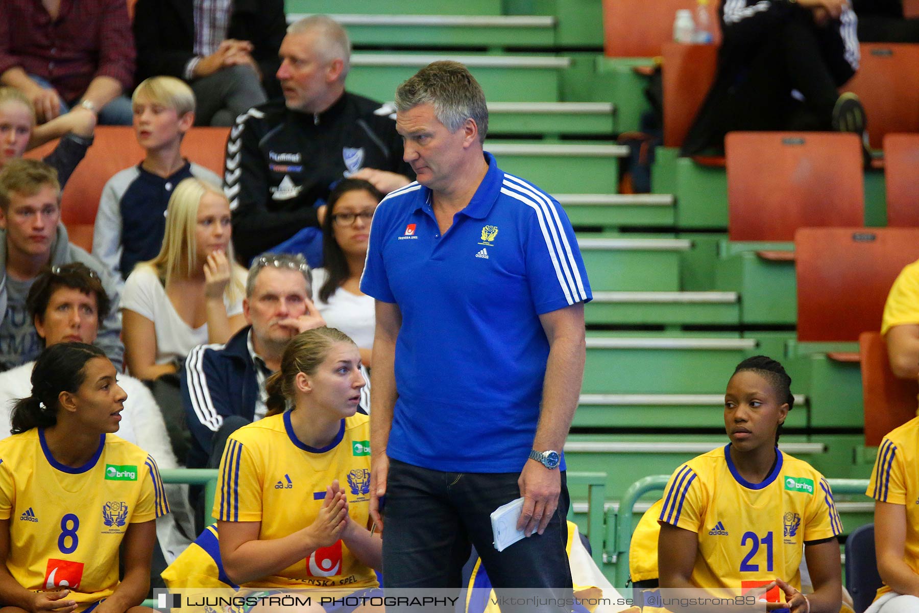 Landskamp Sverige-Island 32-24,dam,Arena Skövde,Skövde,Sverige,Handboll,,2014,151038