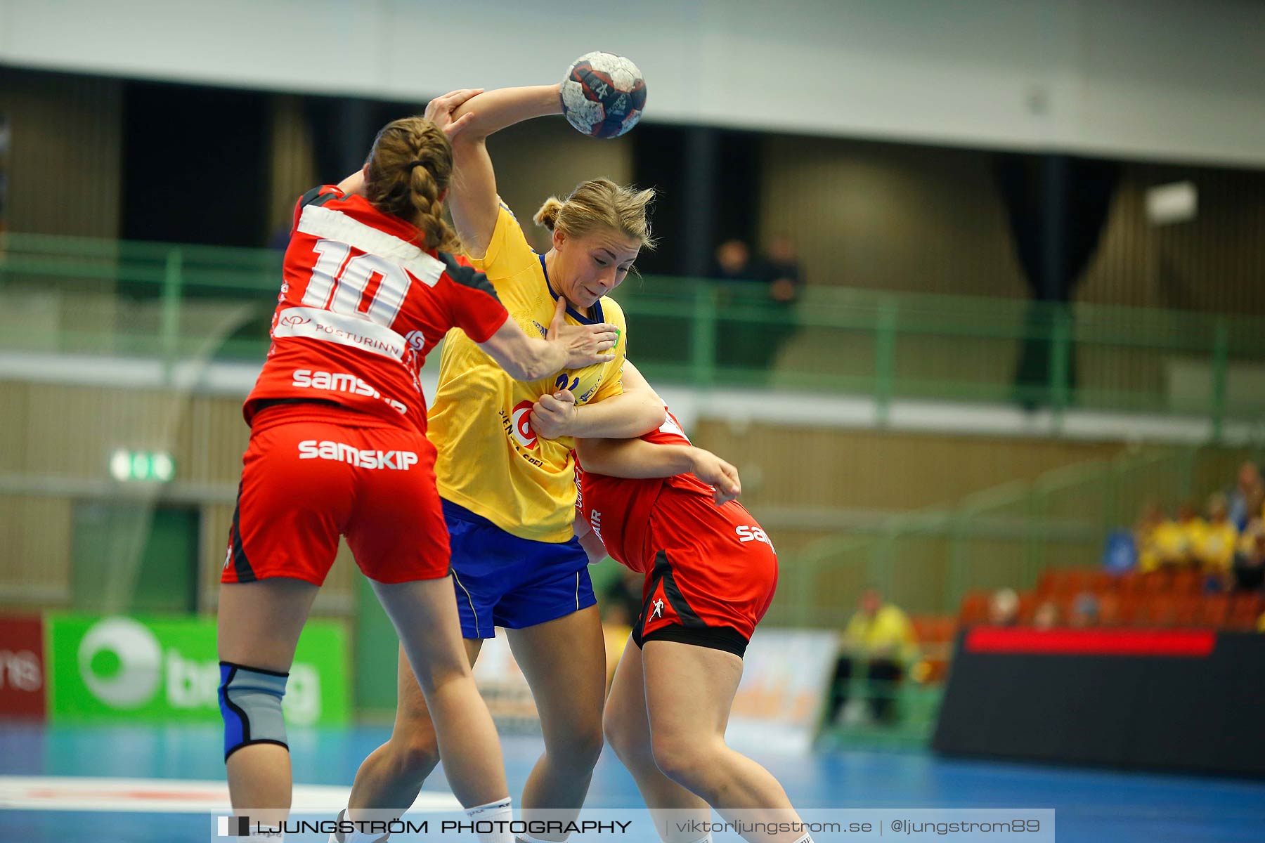 Landskamp Sverige-Island 32-24,dam,Arena Skövde,Skövde,Sverige,Handboll,,2014,151136