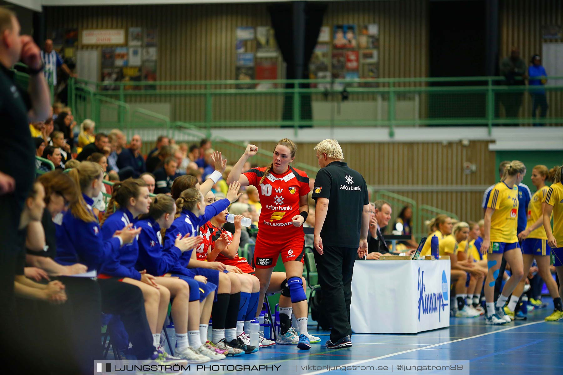 Landskamp Sverige-Island 32-24,dam,Arena Skövde,Skövde,Sverige,Handboll,,2014,151181