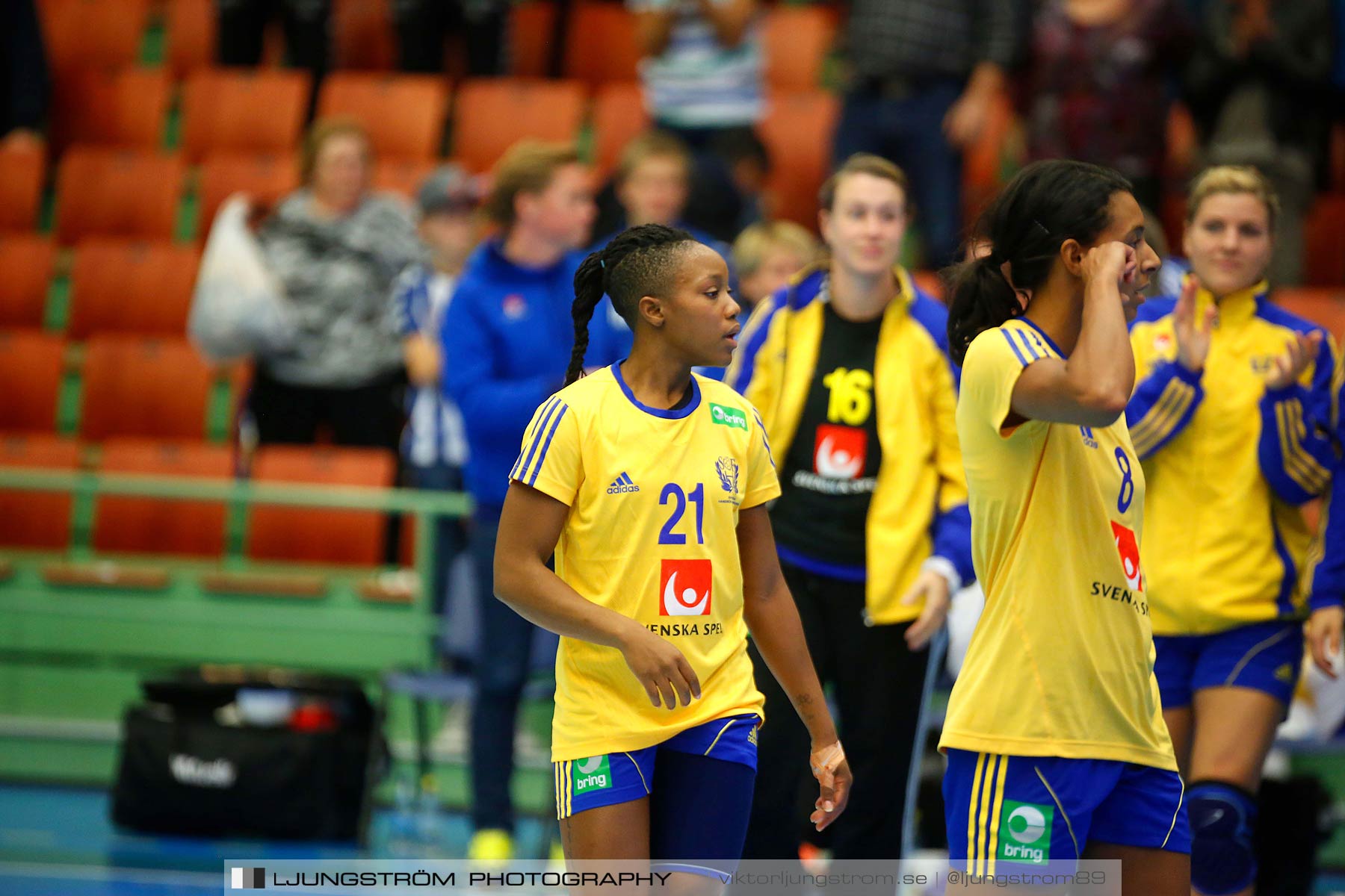 Landskamp Sverige-Island 32-24,dam,Arena Skövde,Skövde,Sverige,Handboll,,2014,151389