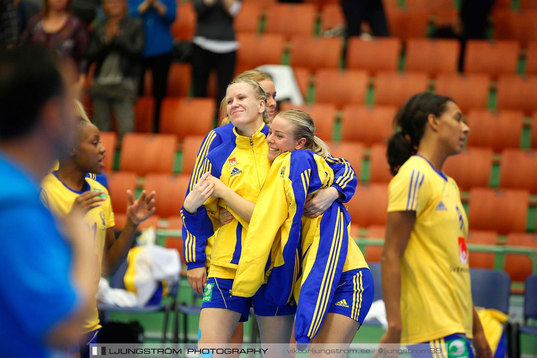 Landskamp Sverige-Island 32-24,dam,Arena Skövde,Skövde,Sverige,Handboll,,2014,151390