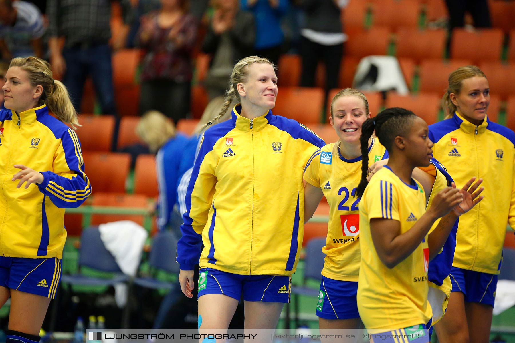 Landskamp Sverige-Island 32-24,dam,Arena Skövde,Skövde,Sverige,Handboll,,2014,151394