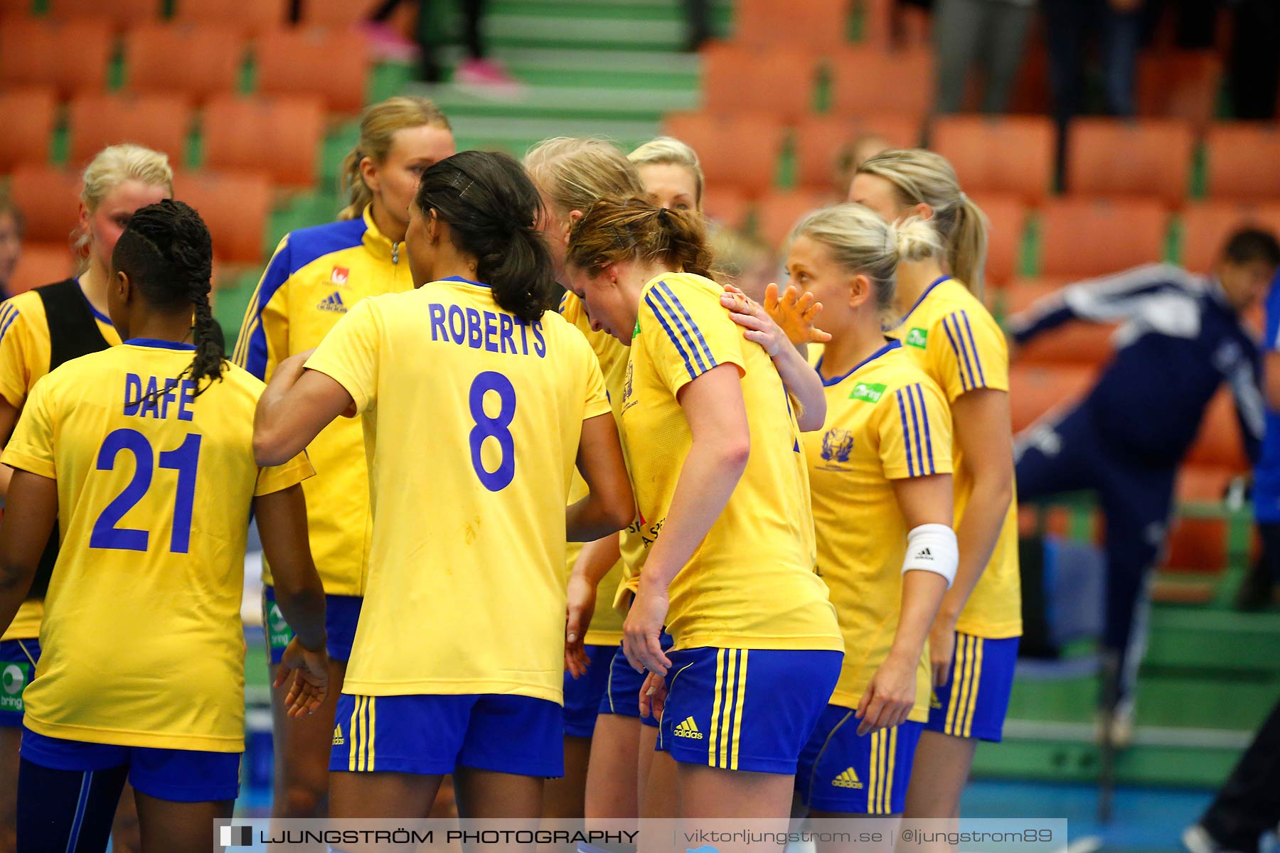 Landskamp Sverige-Island 32-24,dam,Arena Skövde,Skövde,Sverige,Handboll,,2014,151404