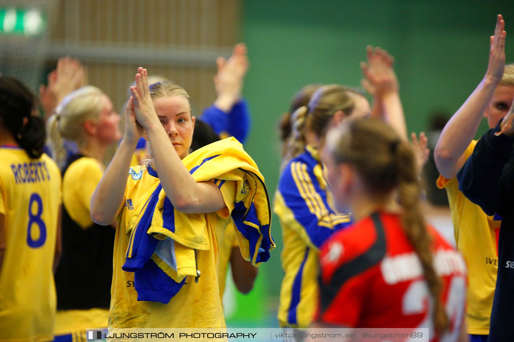 Landskamp Sverige-Island 32-24,dam,Arena Skövde,Skövde,Sverige,Handboll,,2014,151425