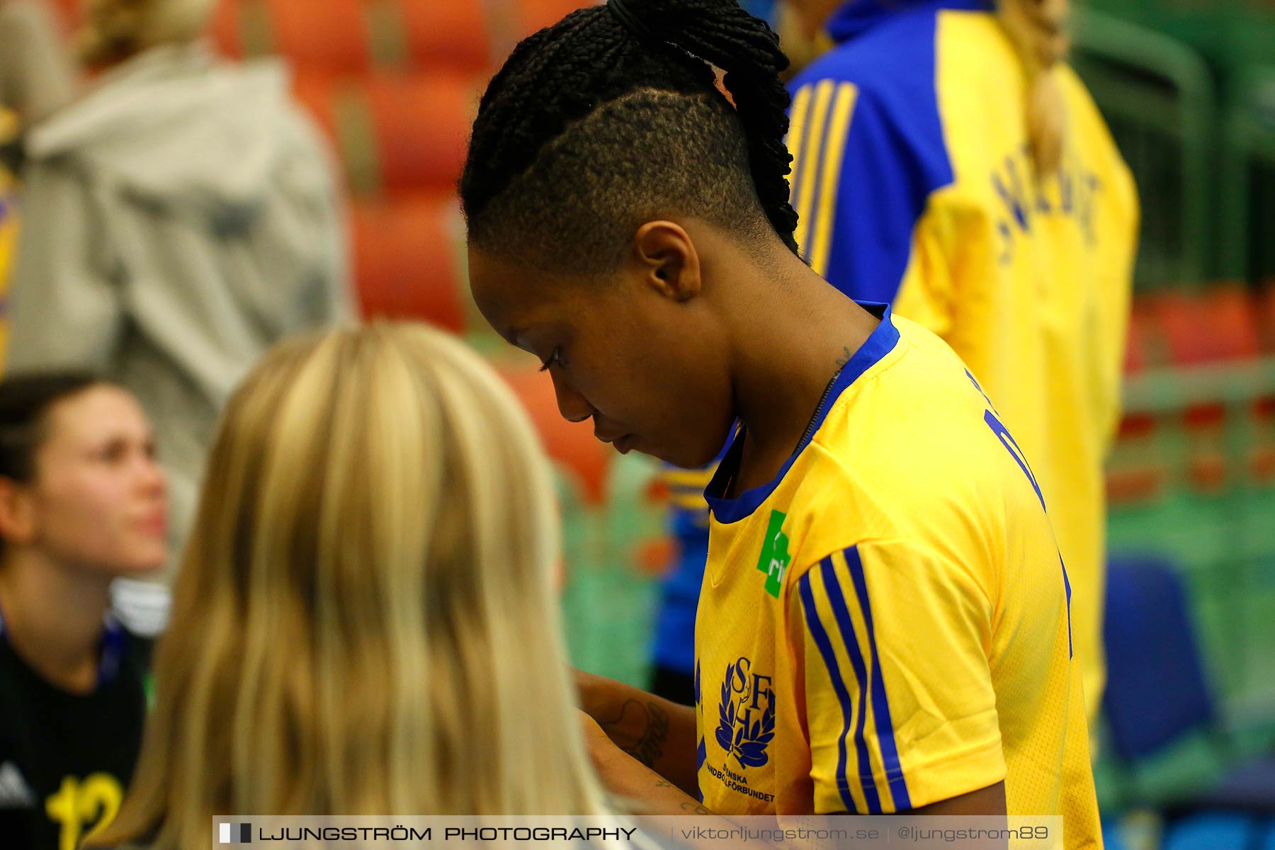 Landskamp Sverige-Island 32-24,dam,Arena Skövde,Skövde,Sverige,Handboll,,2014,151498