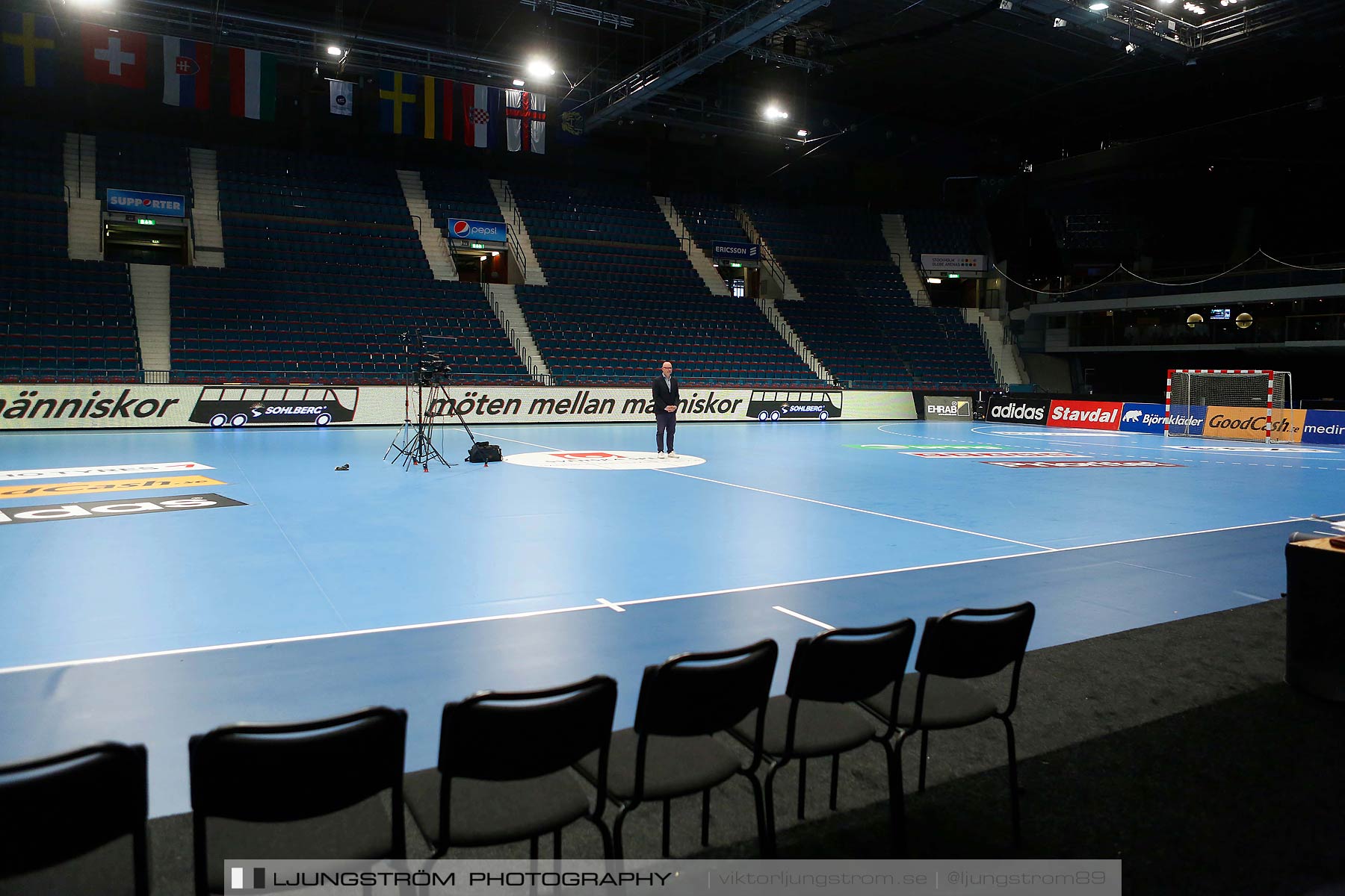 EM-kval Sverige-Slovakien 27-22,herr,Hovet,Stockholm,Sverige,Handboll,,2015,151580