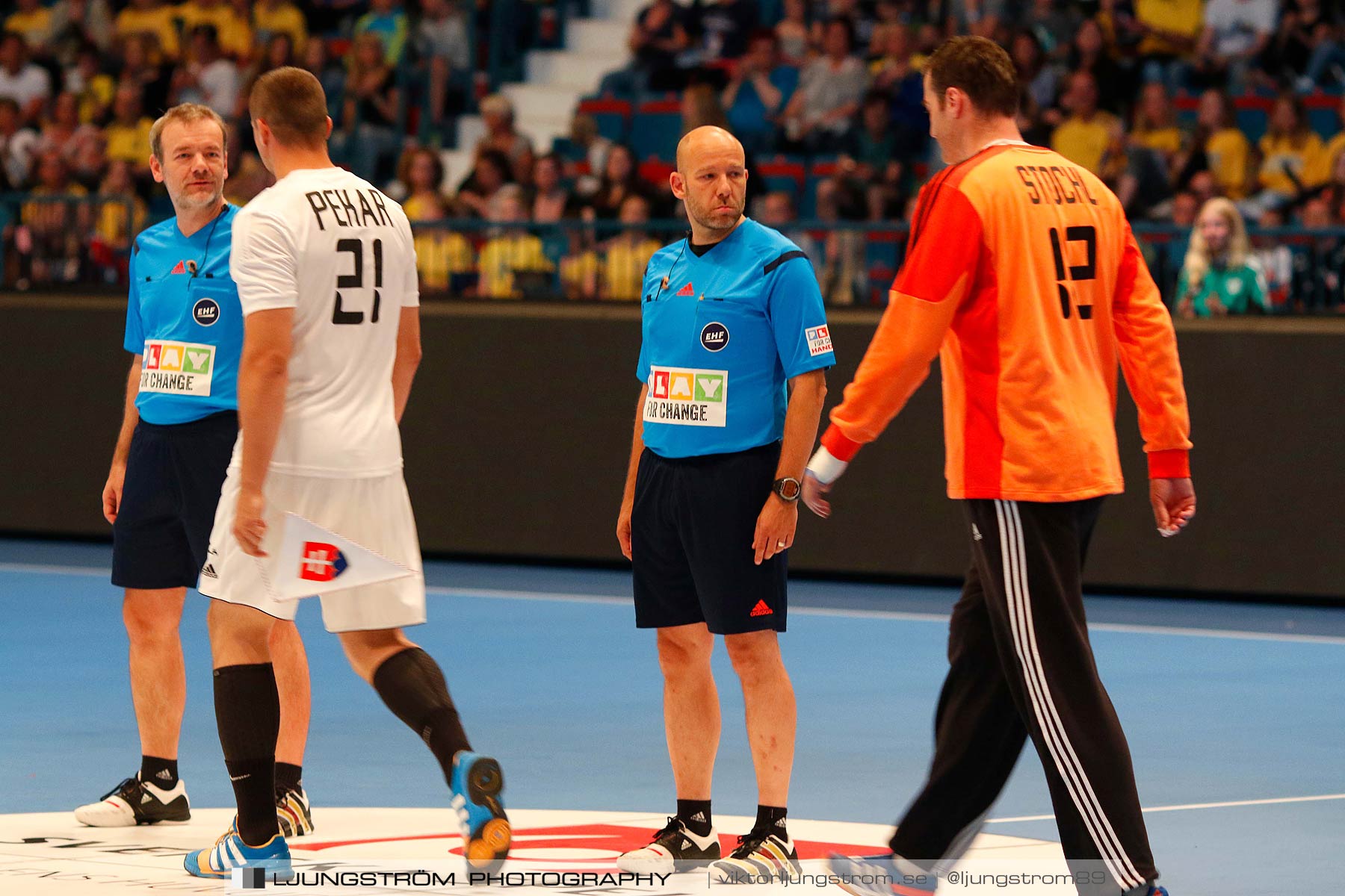 EM-kval Sverige-Slovakien 27-22,herr,Hovet,Stockholm,Sverige,Handboll,,2015,151733