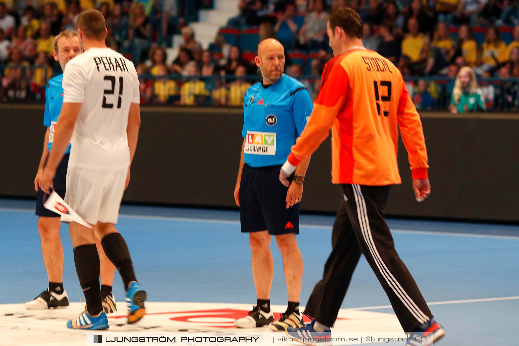 EM-kval Sverige-Slovakien 27-22,herr,Hovet,Stockholm,Sverige,Handboll,,2015,151734