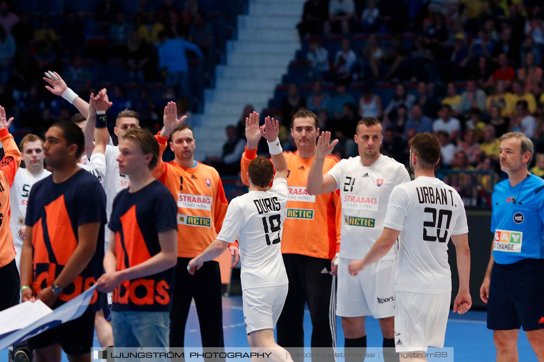 EM-kval Sverige-Slovakien 27-22,herr,Hovet,Stockholm,Sverige,Handboll,,2015,151739