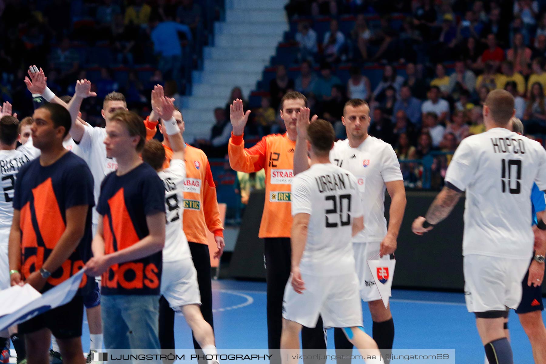 EM-kval Sverige-Slovakien 27-22,herr,Hovet,Stockholm,Sverige,Handboll,,2015,151743