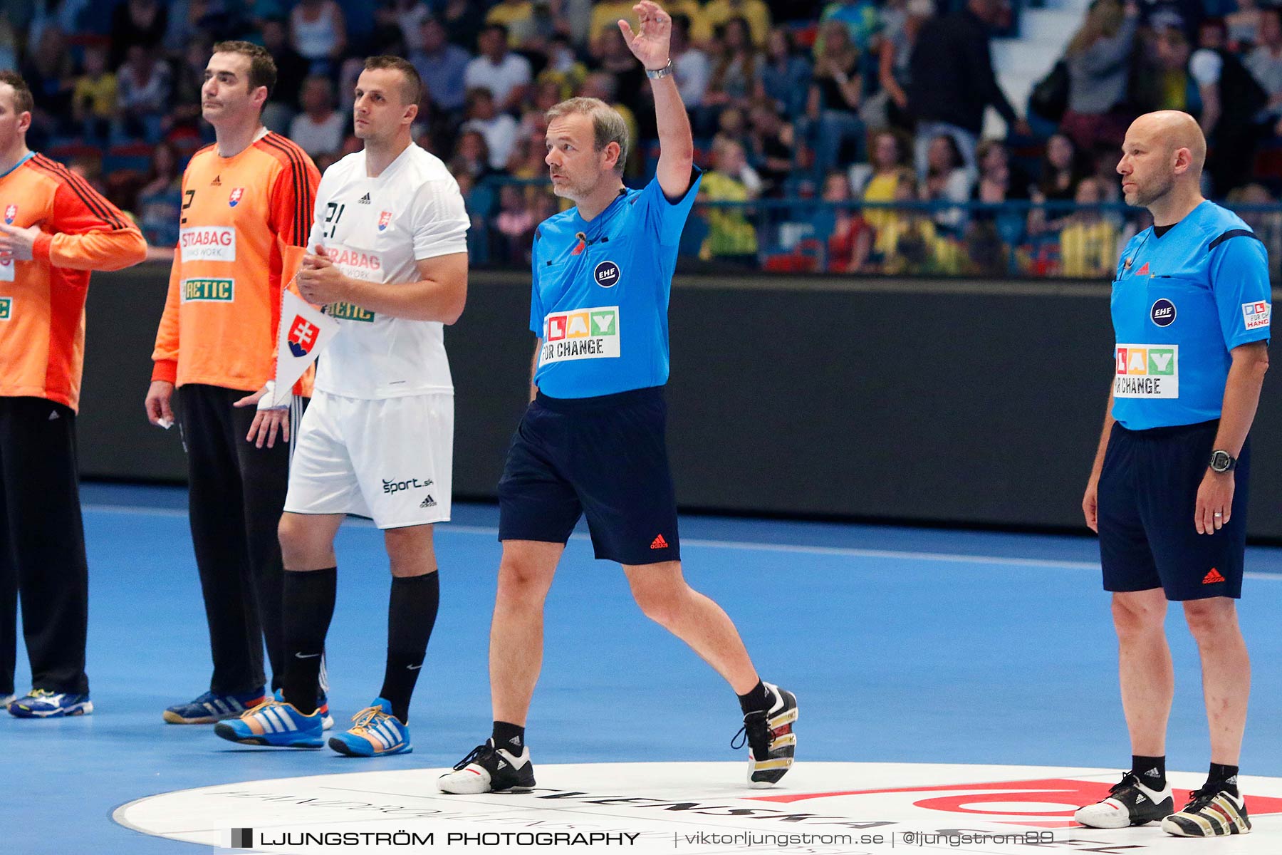 EM-kval Sverige-Slovakien 27-22,herr,Hovet,Stockholm,Sverige,Handboll,,2015,151757