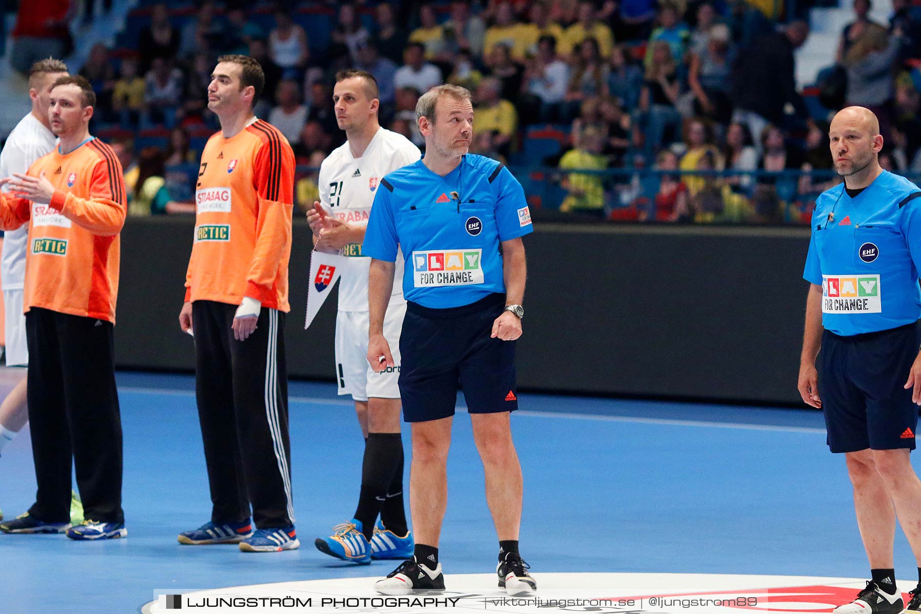 EM-kval Sverige-Slovakien 27-22,herr,Hovet,Stockholm,Sverige,Handboll,,2015,151760