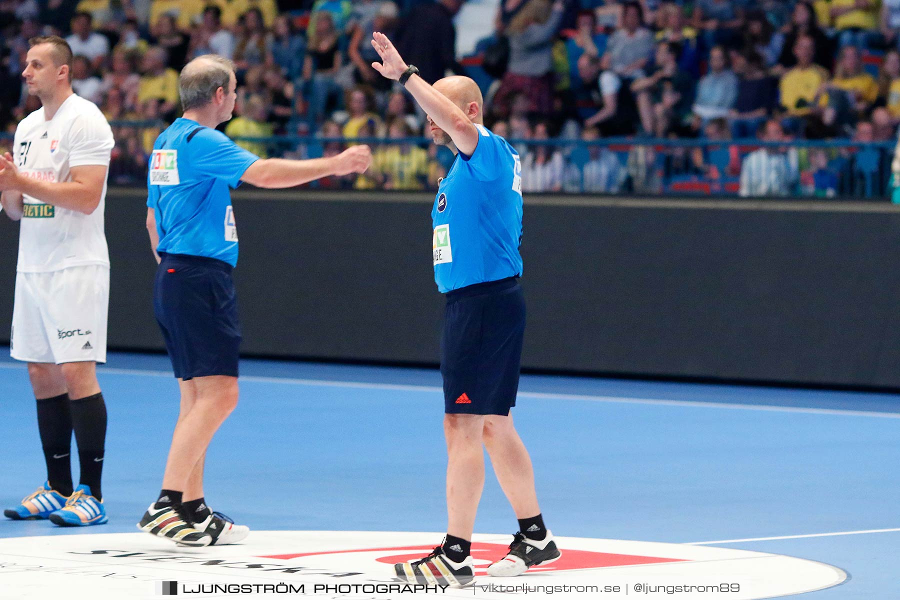 EM-kval Sverige-Slovakien 27-22,herr,Hovet,Stockholm,Sverige,Handboll,,2015,151762