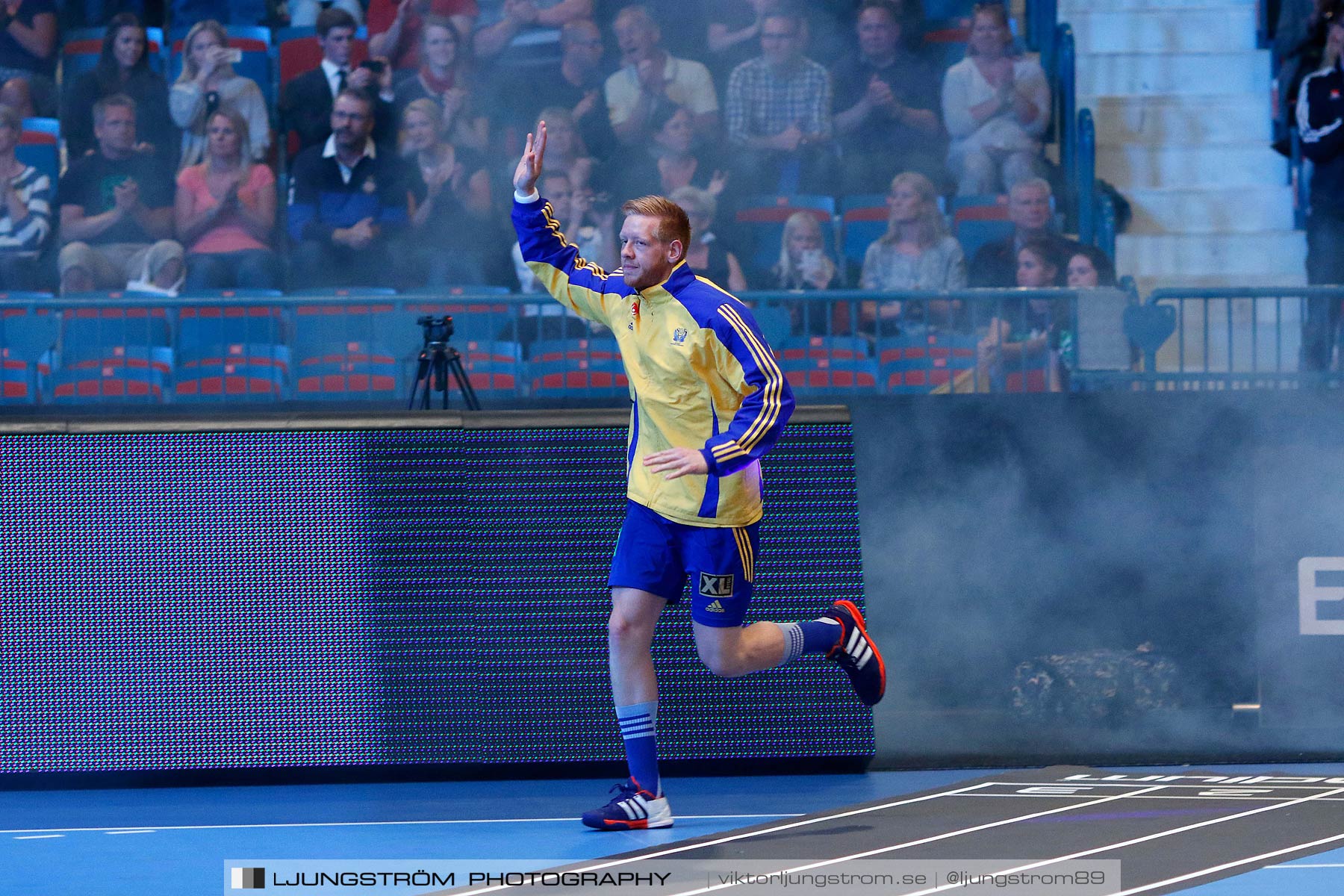 EM-kval Sverige-Slovakien 27-22,herr,Hovet,Stockholm,Sverige,Handboll,,2015,151801