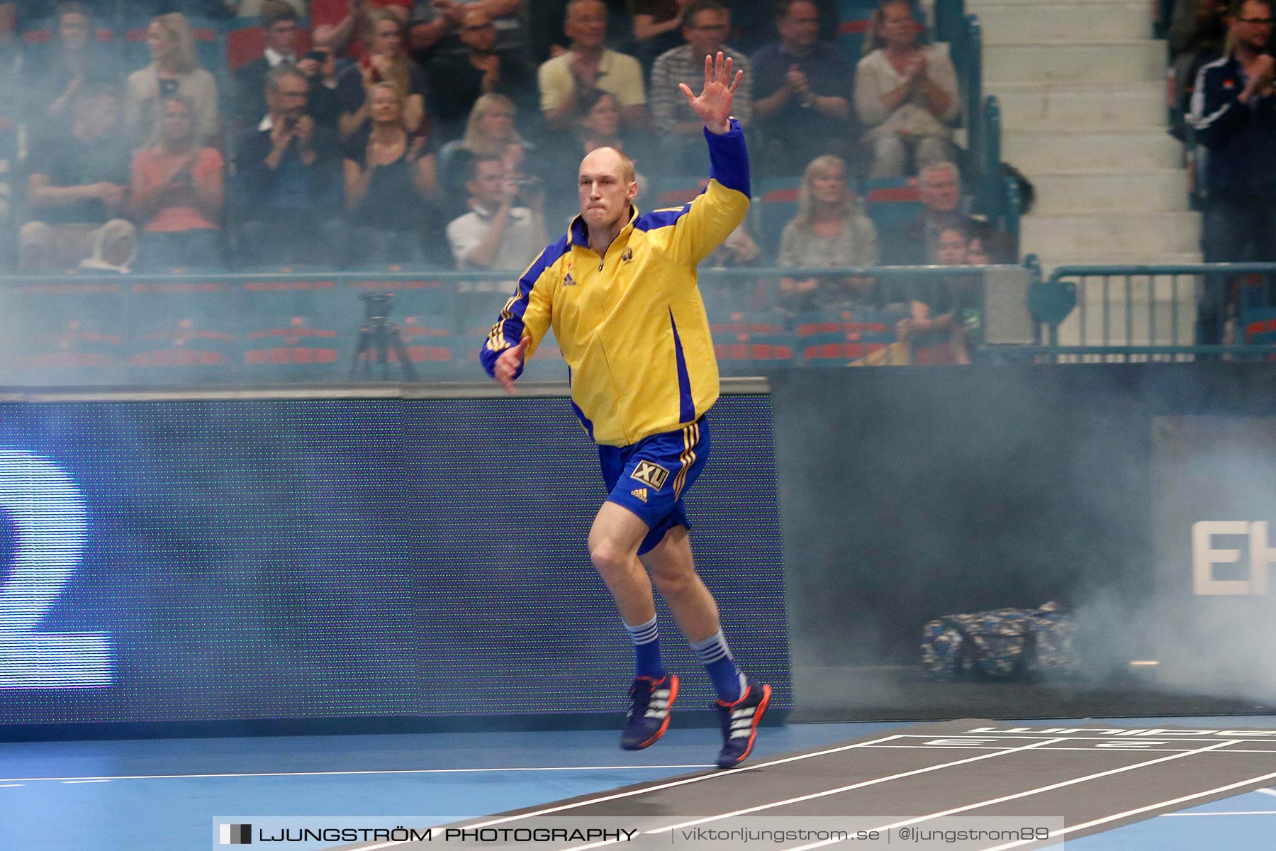 EM-kval Sverige-Slovakien 27-22,herr,Hovet,Stockholm,Sverige,Handboll,,2015,151831