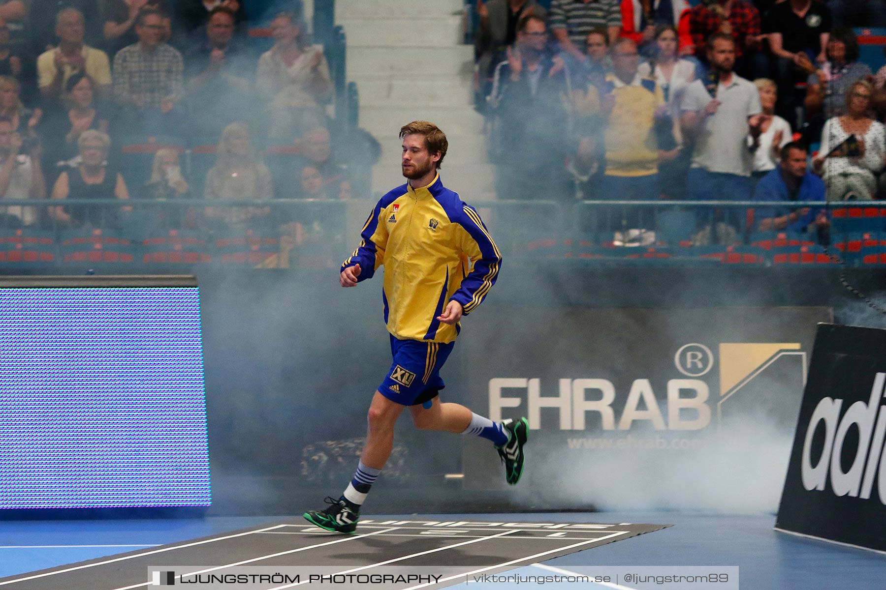 EM-kval Sverige-Slovakien 27-22,herr,Hovet,Stockholm,Sverige,Handboll,,2015,151854