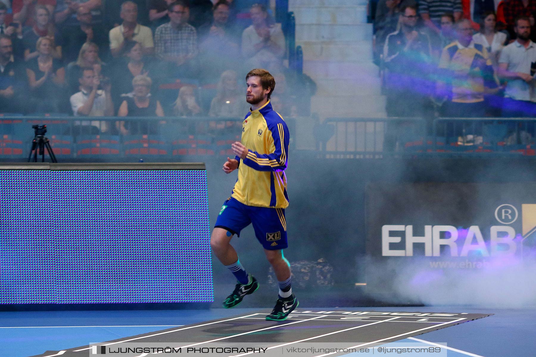 EM-kval Sverige-Slovakien 27-22,herr,Hovet,Stockholm,Sverige,Handboll,,2015,151856