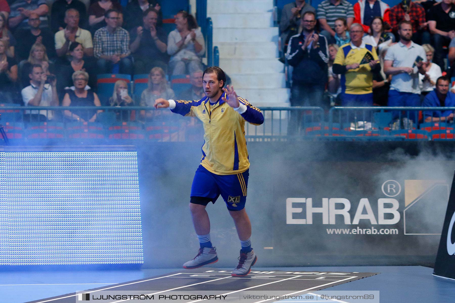 EM-kval Sverige-Slovakien 27-22,herr,Hovet,Stockholm,Sverige,Handboll,,2015,151865