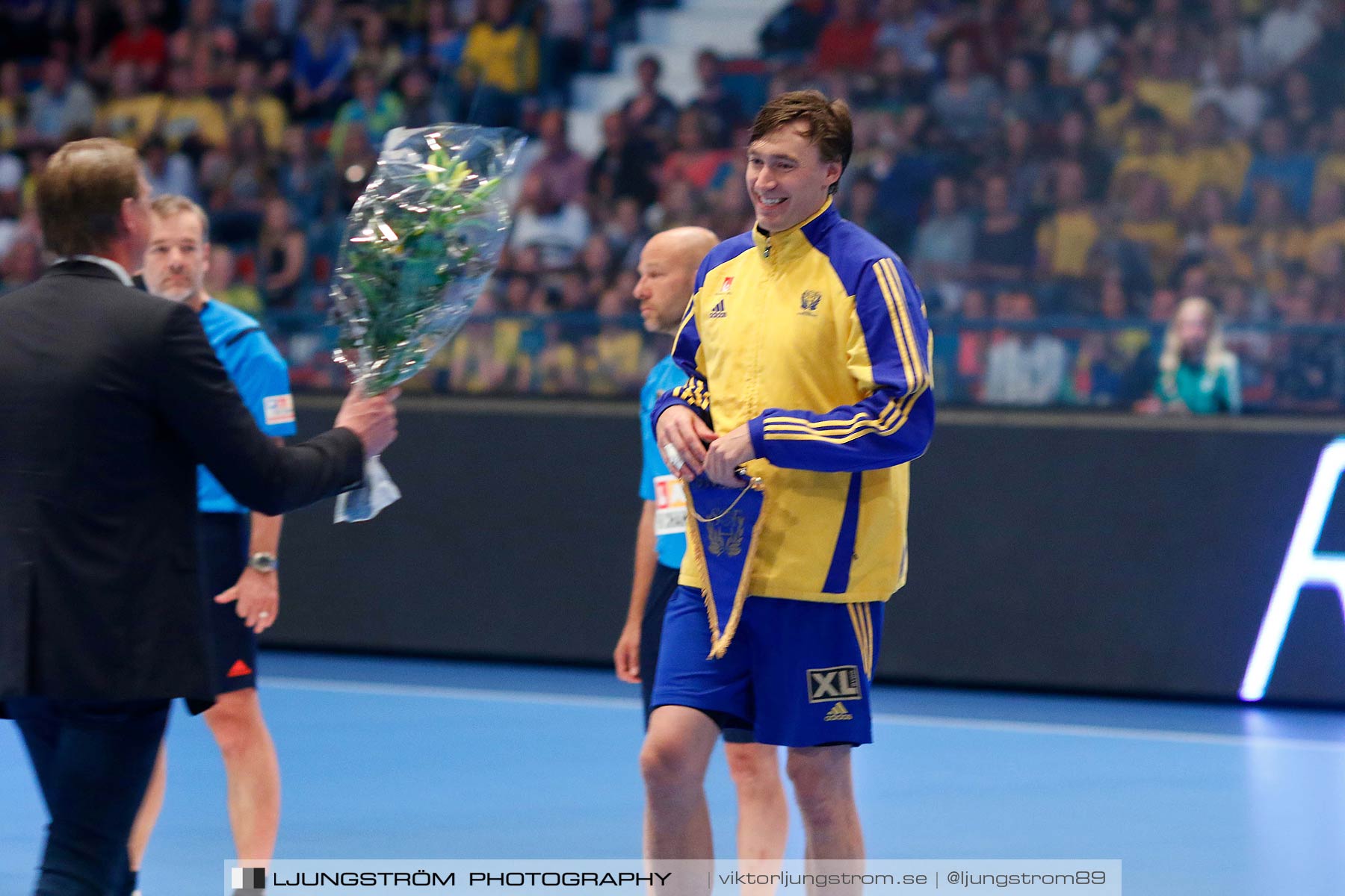 EM-kval Sverige-Slovakien 27-22,herr,Hovet,Stockholm,Sverige,Handboll,,2015,151879