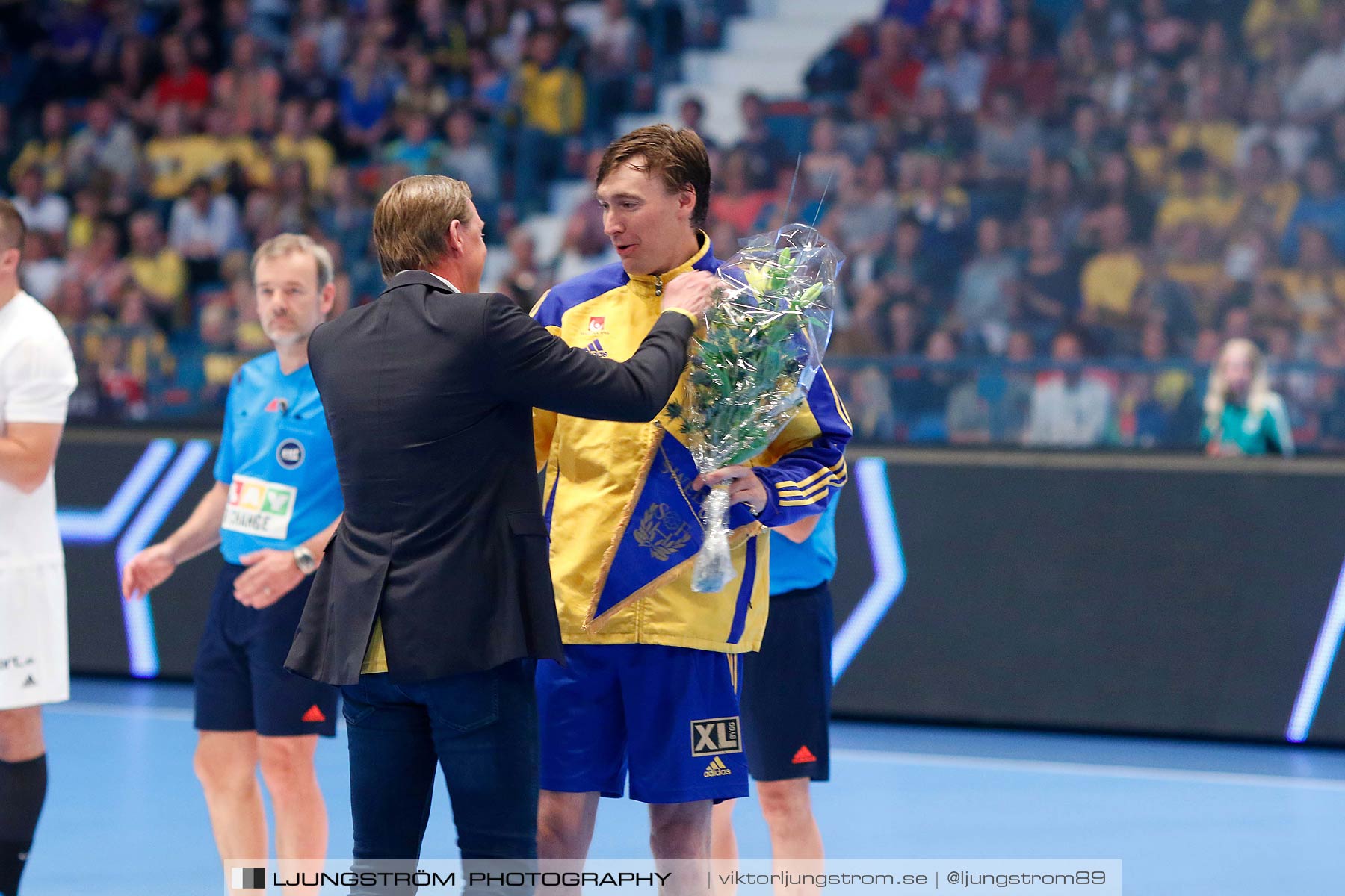 EM-kval Sverige-Slovakien 27-22,herr,Hovet,Stockholm,Sverige,Handboll,,2015,151886